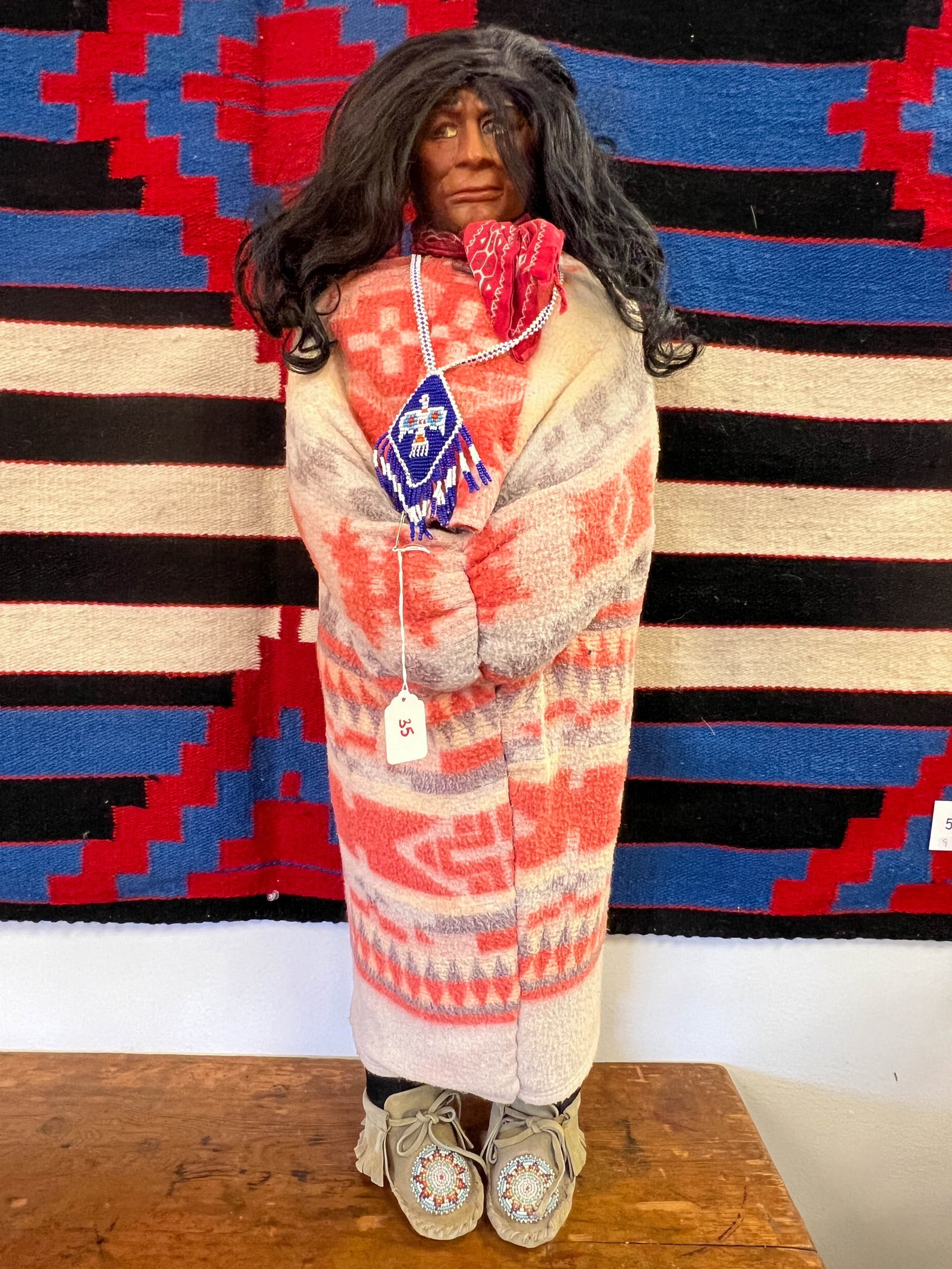 35" Tall Skookum Doll by Bully Good Company 1920s (1 of 8)