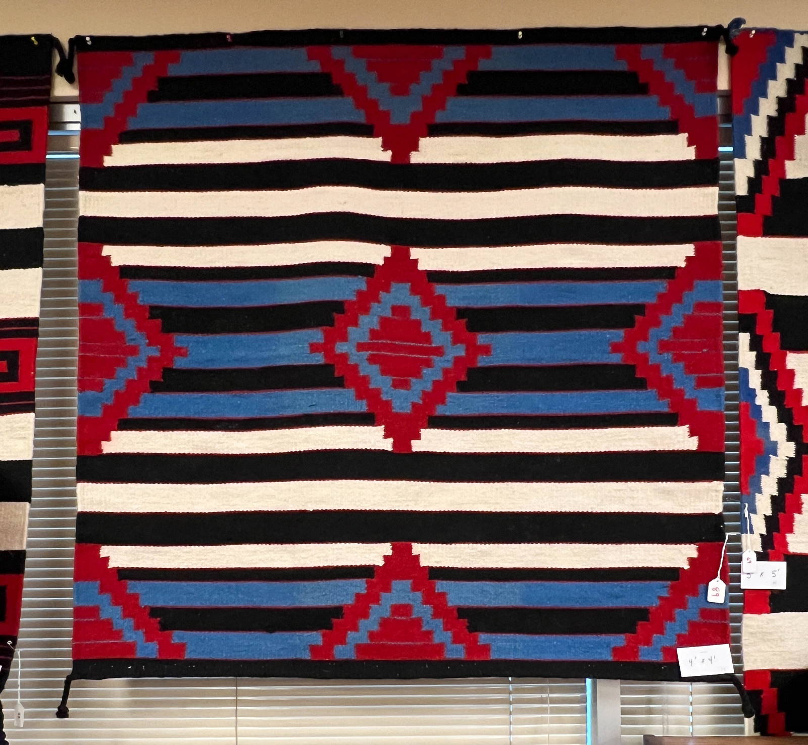 Navajo Style Saddle Blanket Auction