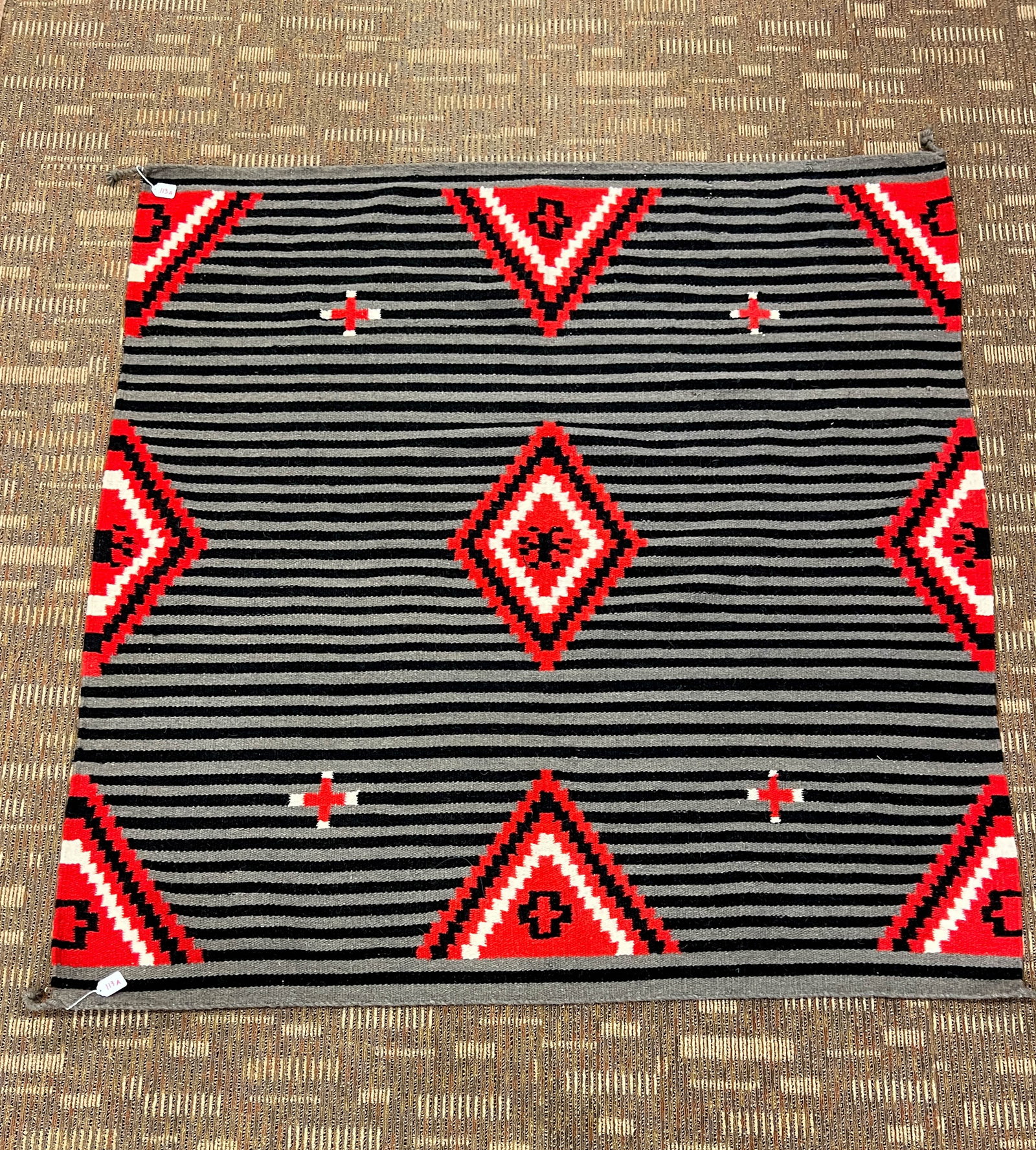Navajo Style Saddle Blanket (1 of 4)