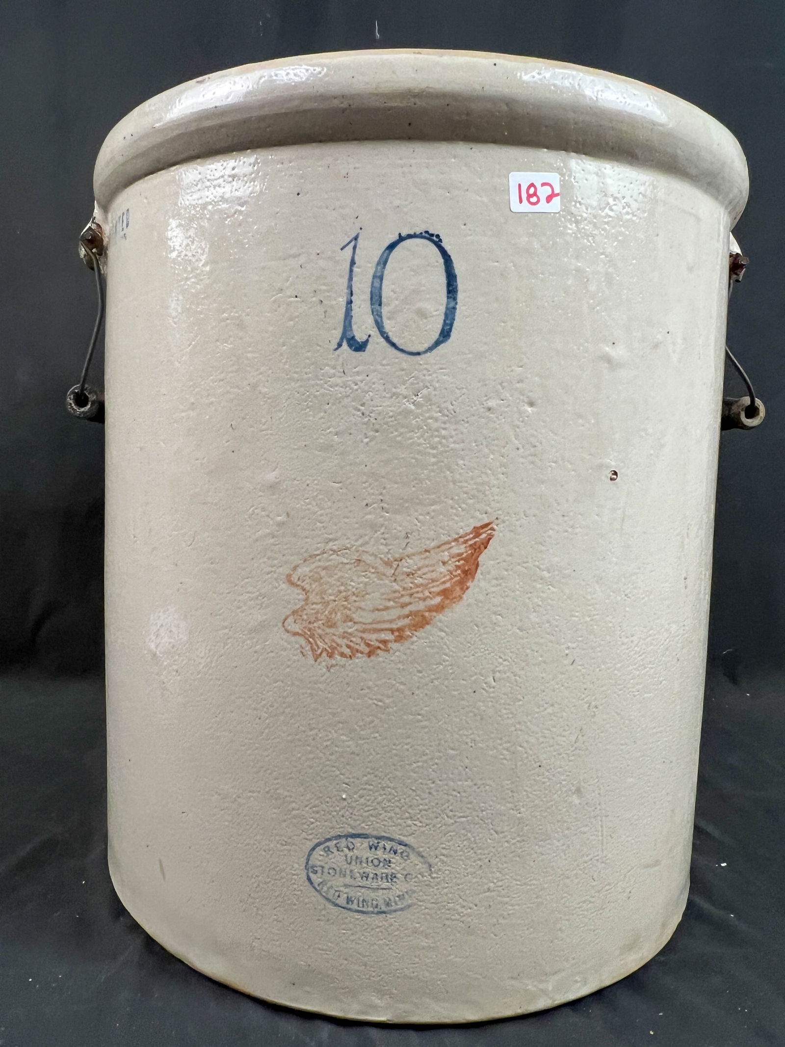 10 Gallon Red Wing Crock (1 of 4)