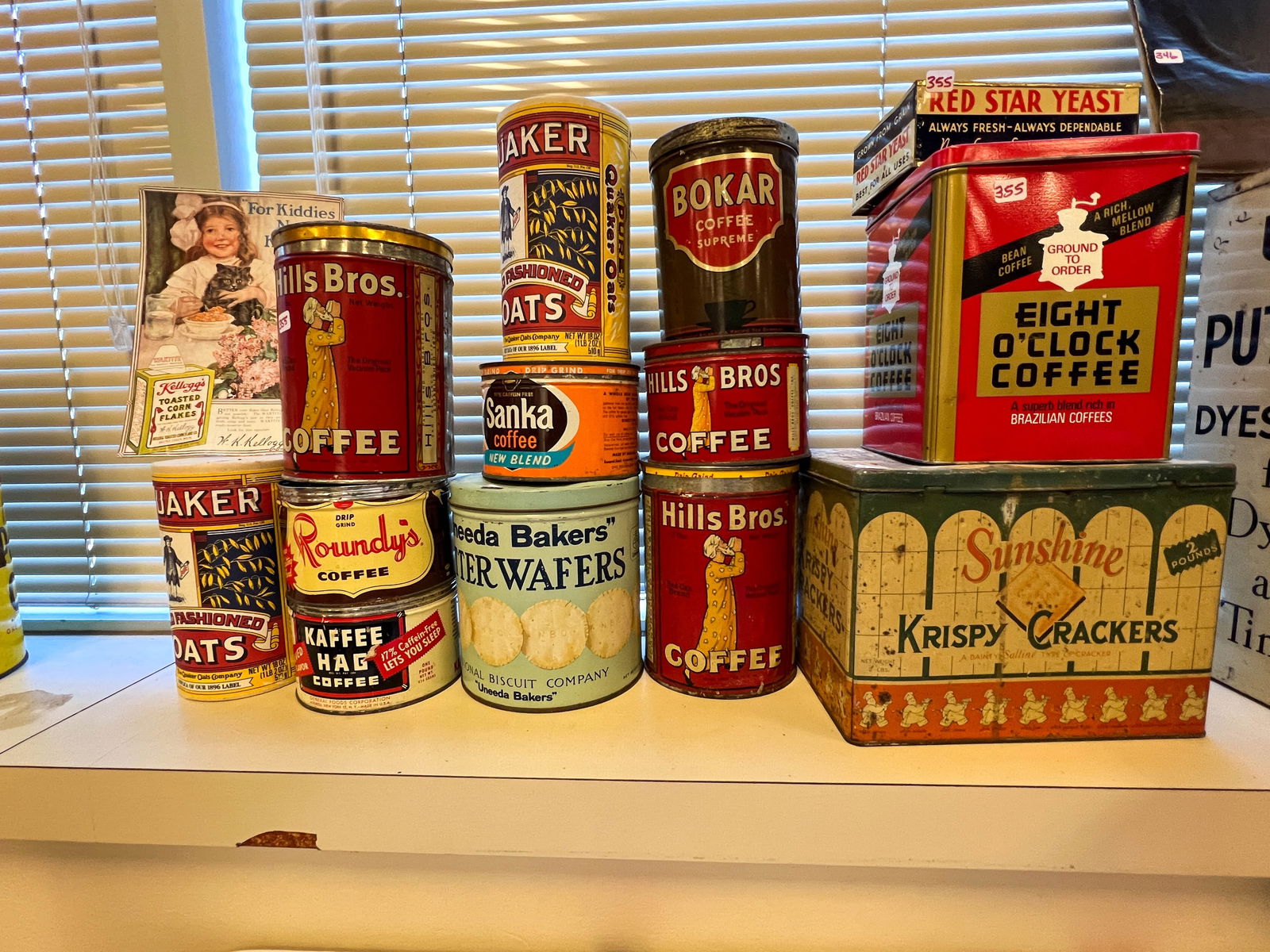 Sunshine Crackers, Sanka, Hills Bros. Bokar, Red Star Yeast, 8:00 Coffee, U Need Bakers Wafers (1 of 3)