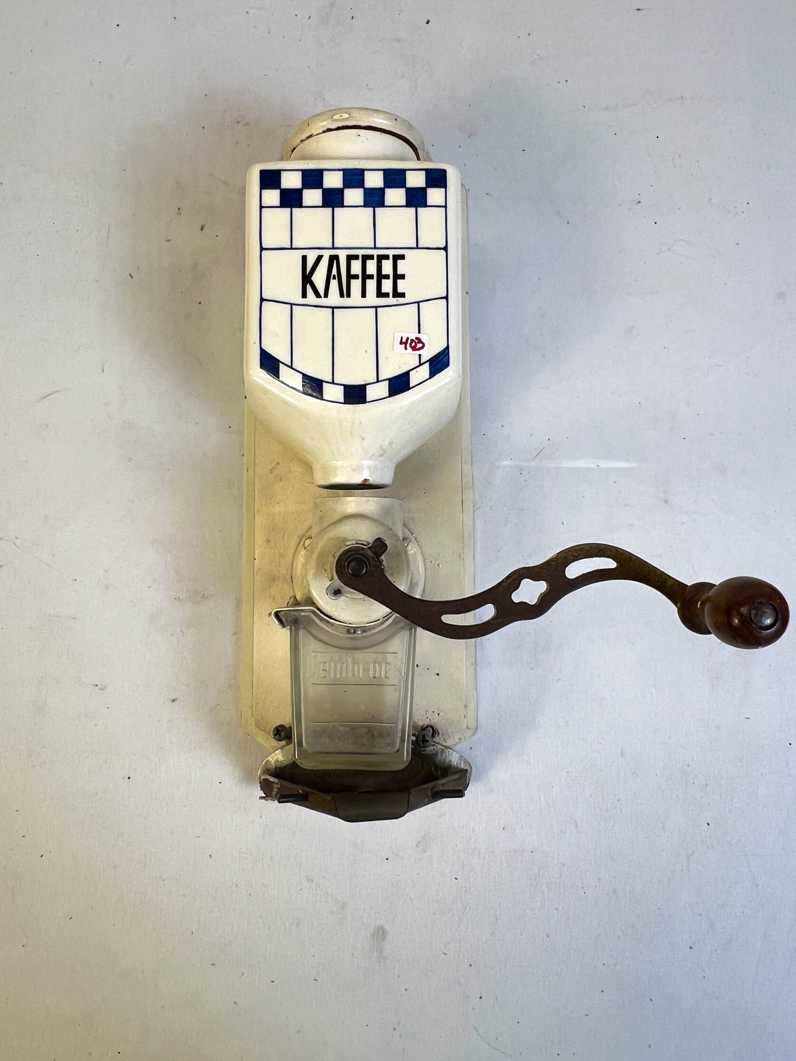 Leinbrock Kaffee Ceramic Wall Coffee Grinder (1 of 5)
