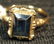 267: Group of gold rings to include 10K gold and onyx ( - 2