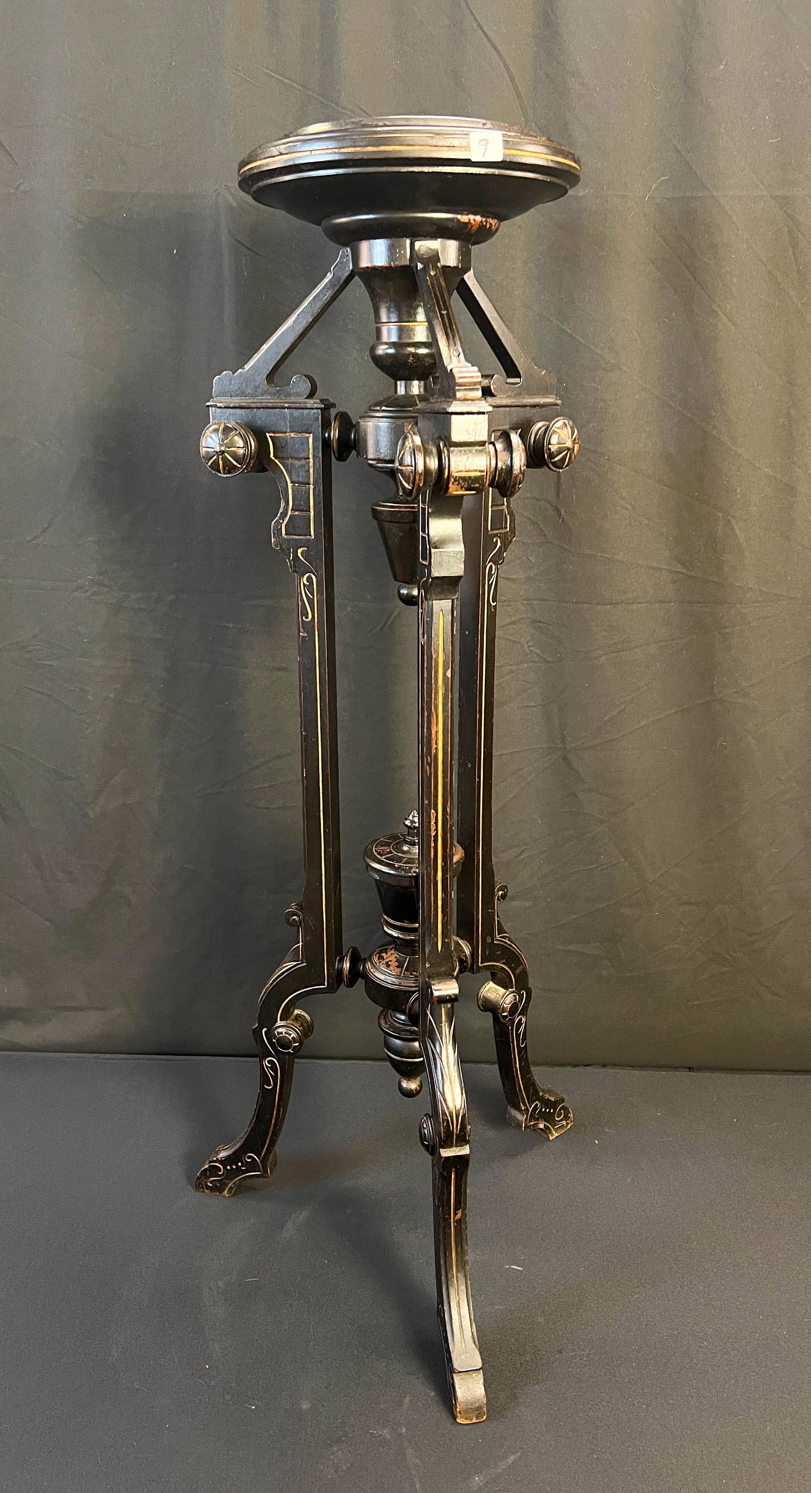 Victorian Aesthetic Movement Statue Stand C. 1870's (1 of 6)