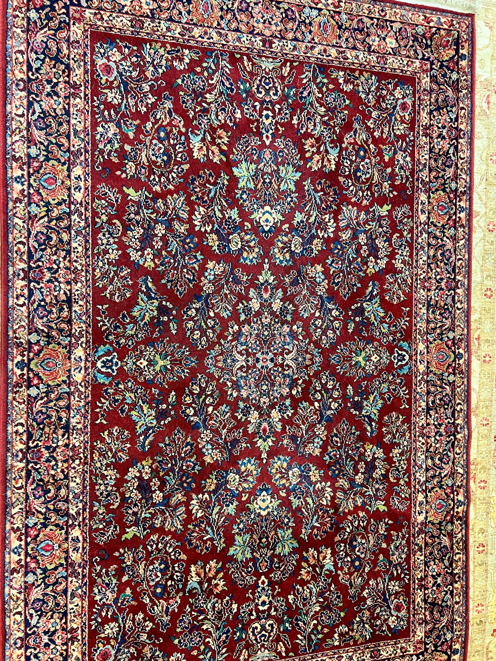 Karastan Red Sarouk Wool Rug (1 of 5)