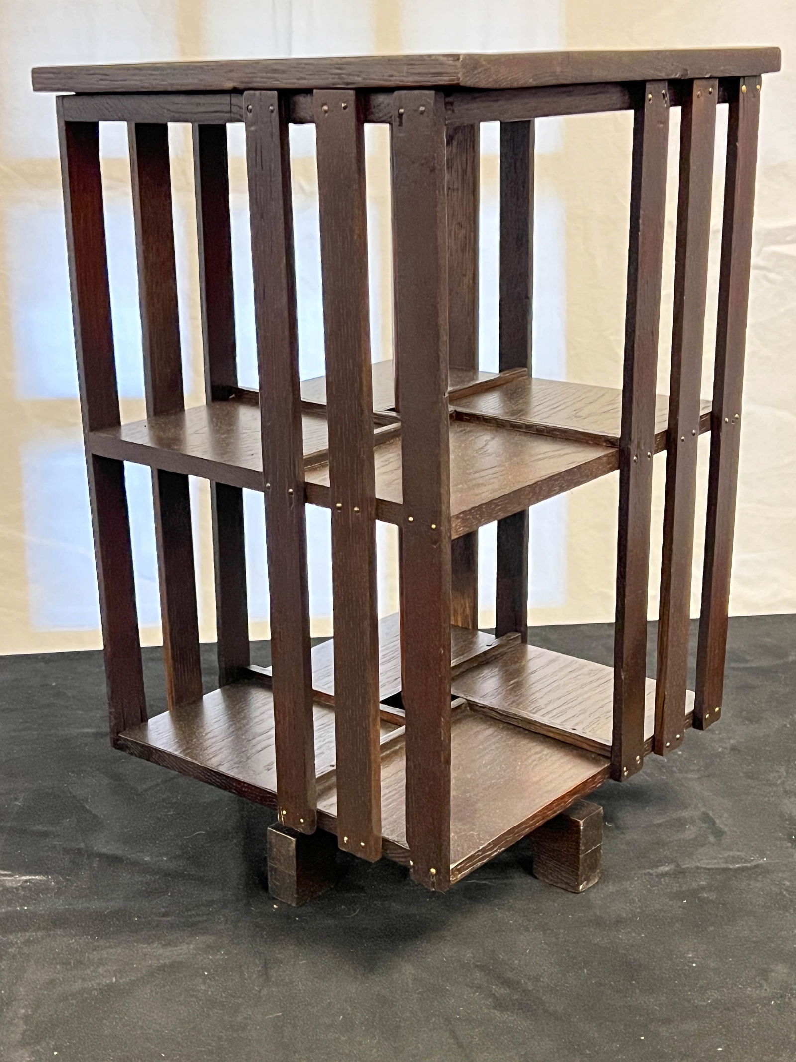 Globe-Wernicke CO. Salesman Sample Revolving Bookcase (1 of 9)