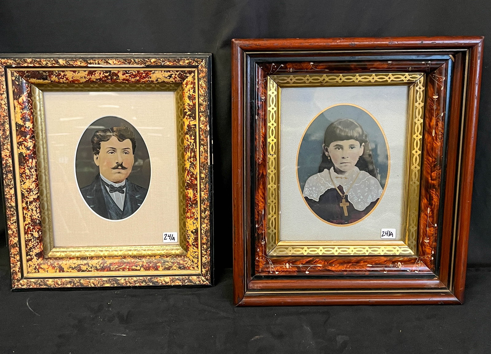 Pair of Victorian Framed Tintypes (1 of 19)