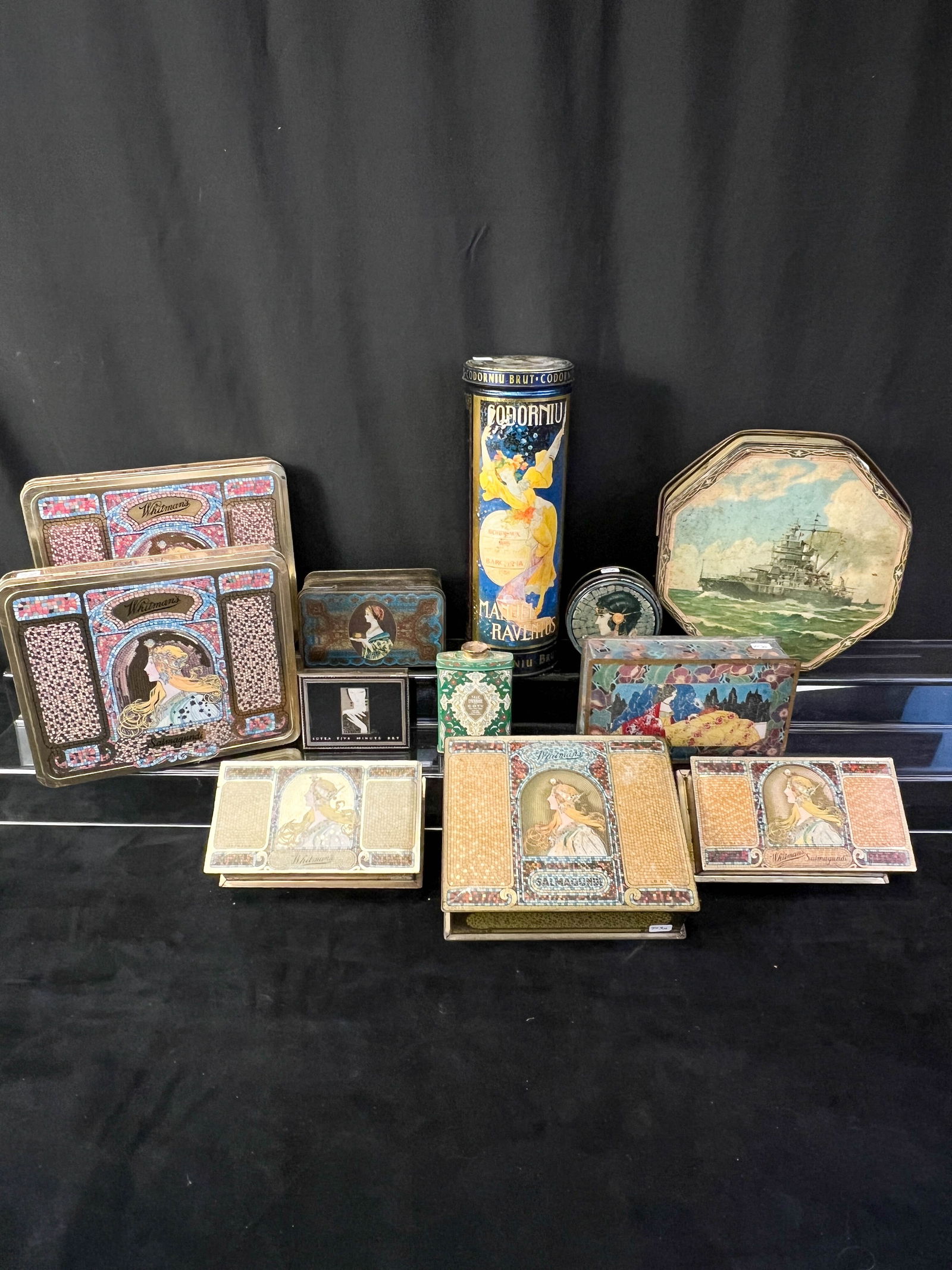 1920's Group of Tin Litho Boxes, More! (1 of 20)