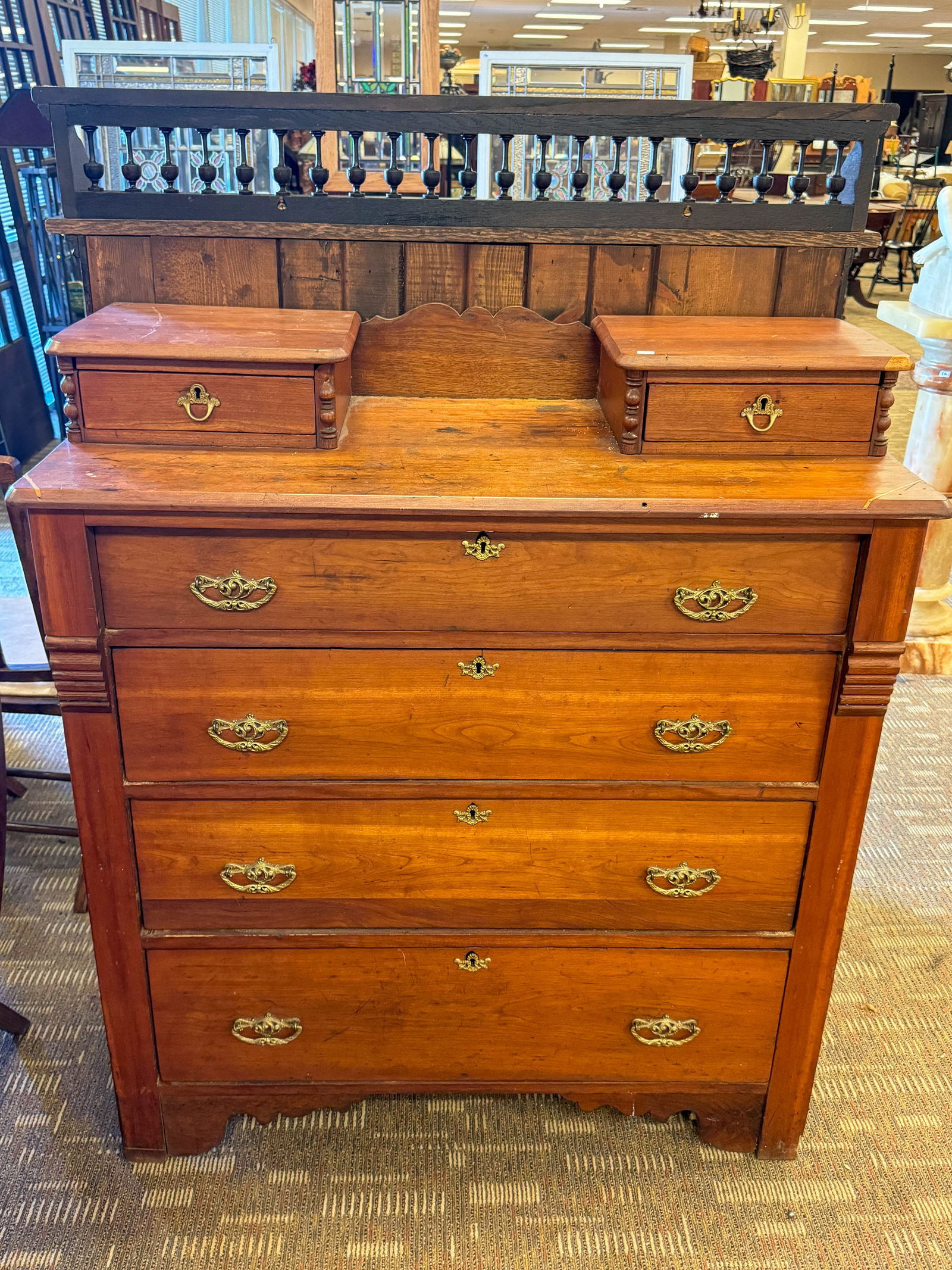 Victorian Hankey Box Dresser (1 of 3)
