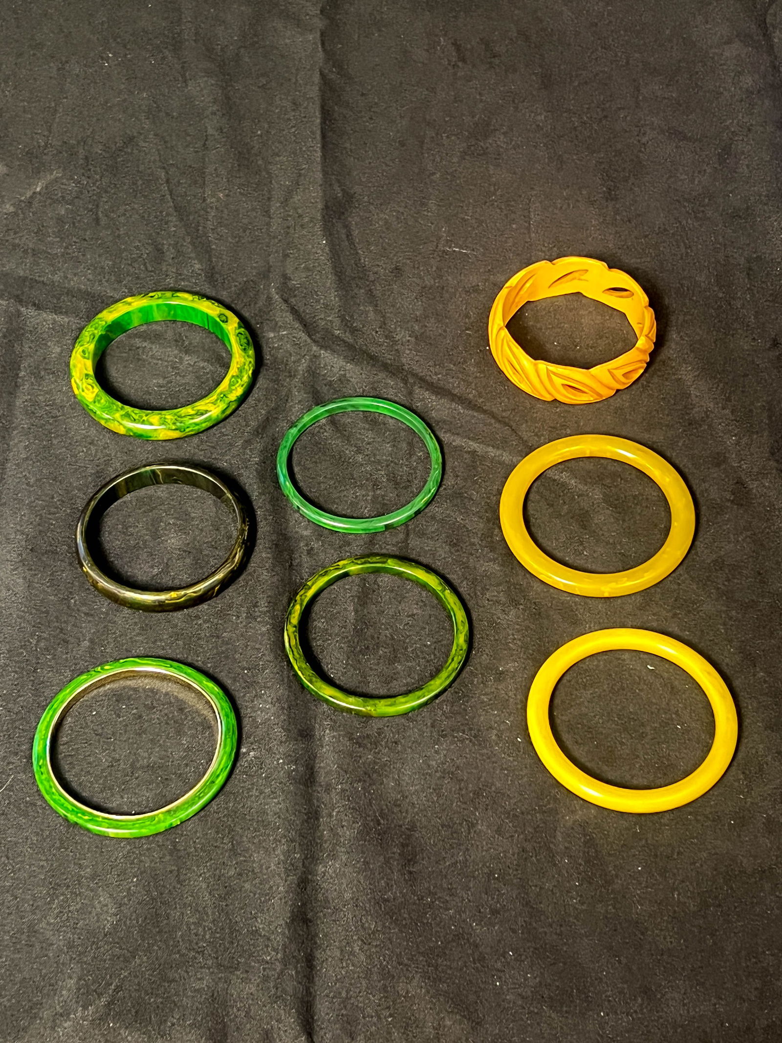 Group 8 of Bakelite Bangles (1 of 7)