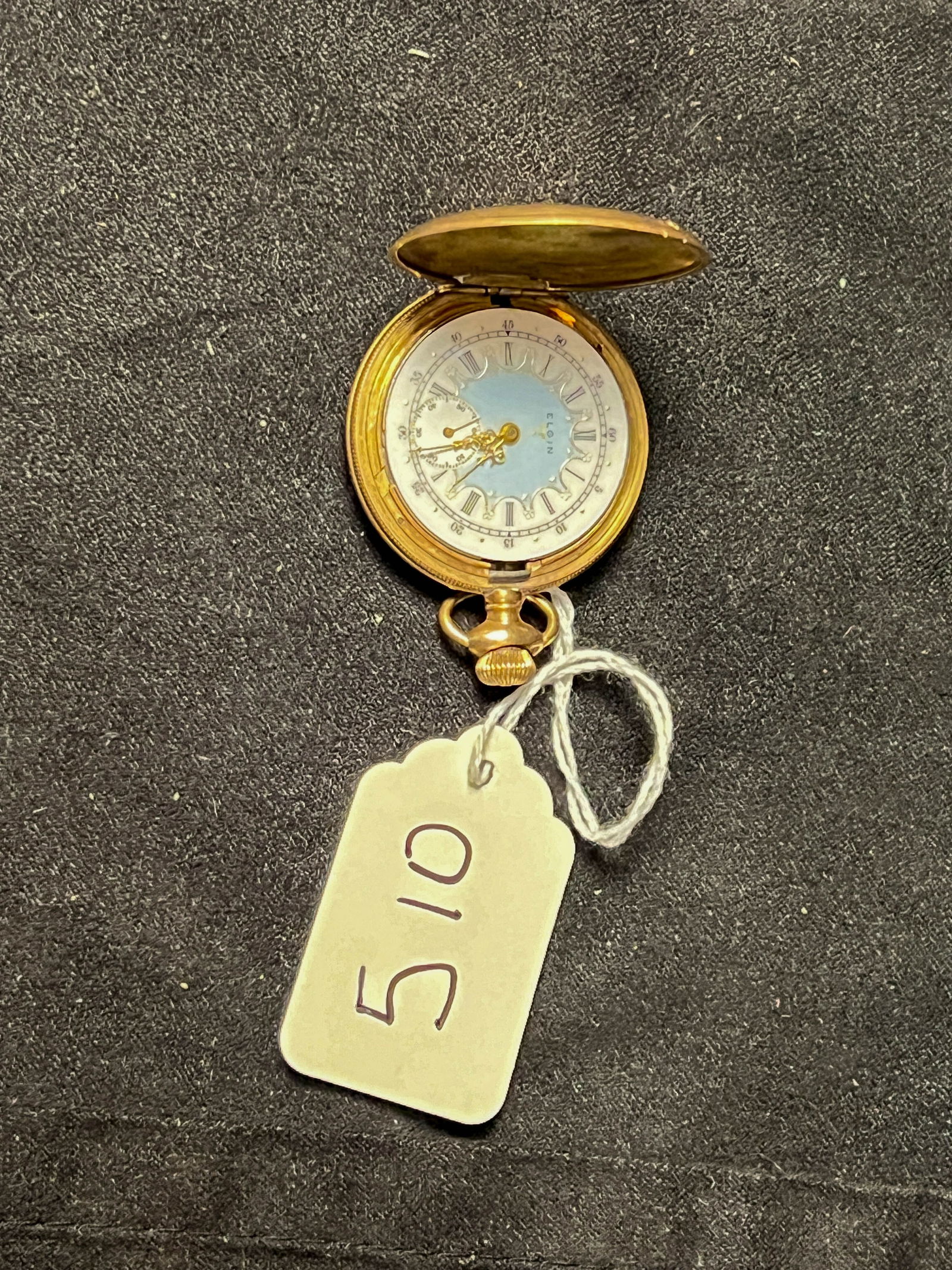 Victorian Rolled Gold Ladies Pocket Watch (1 of 5)