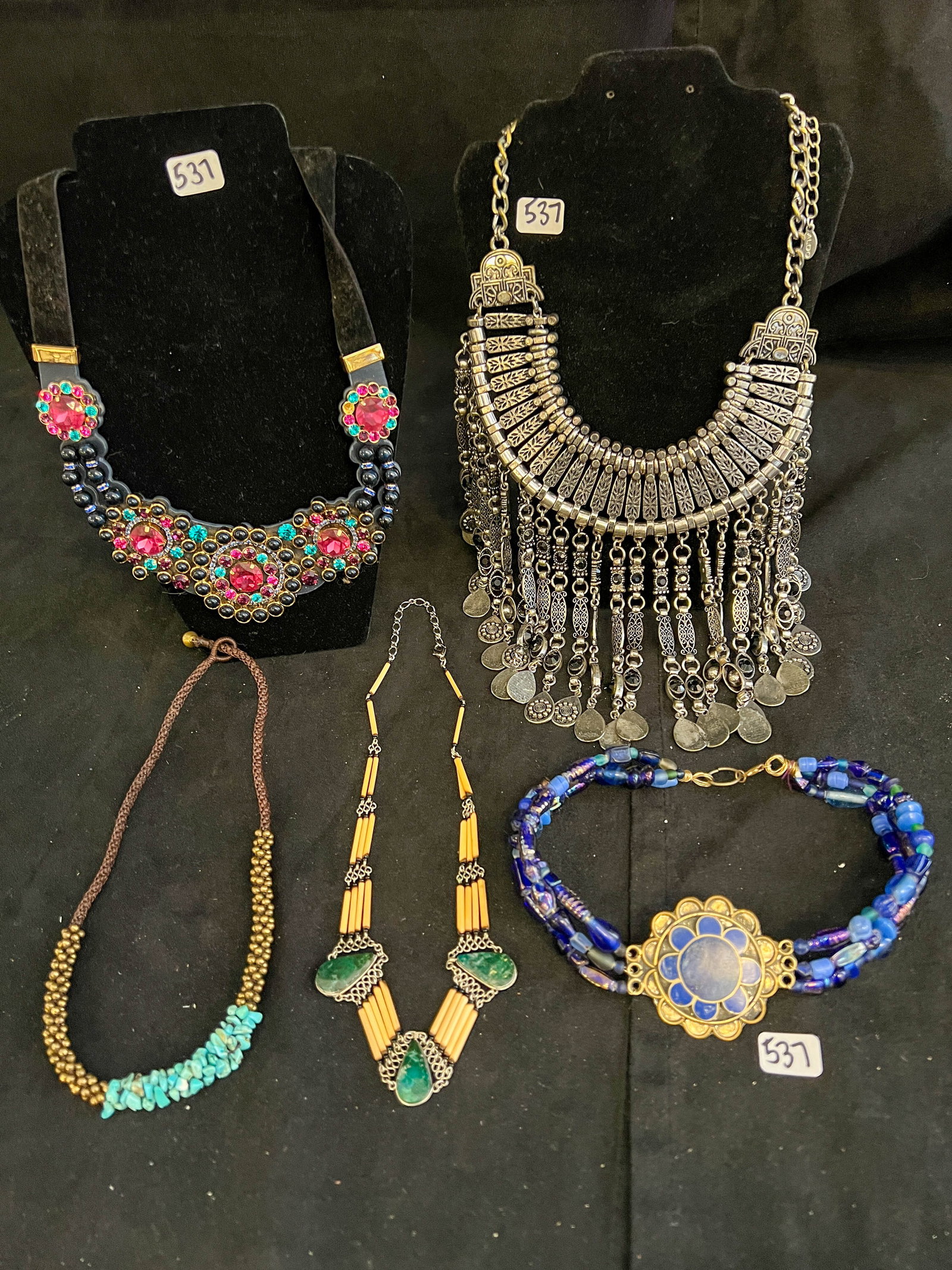 Group of Outstanding Costume Necklaces, Kate Spade, More! (1 of 8)