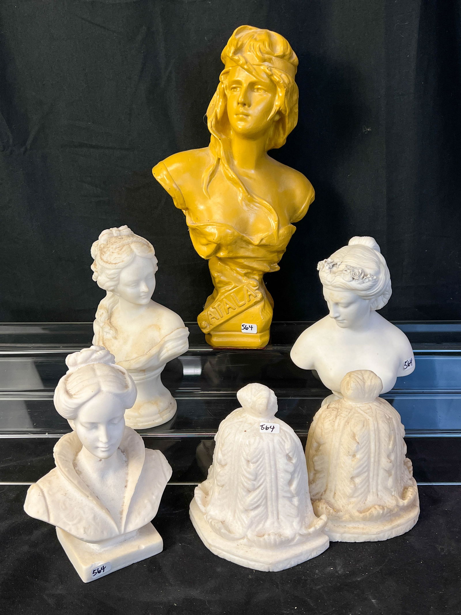 Group of Antique Assorted Statuary (1 of 8)