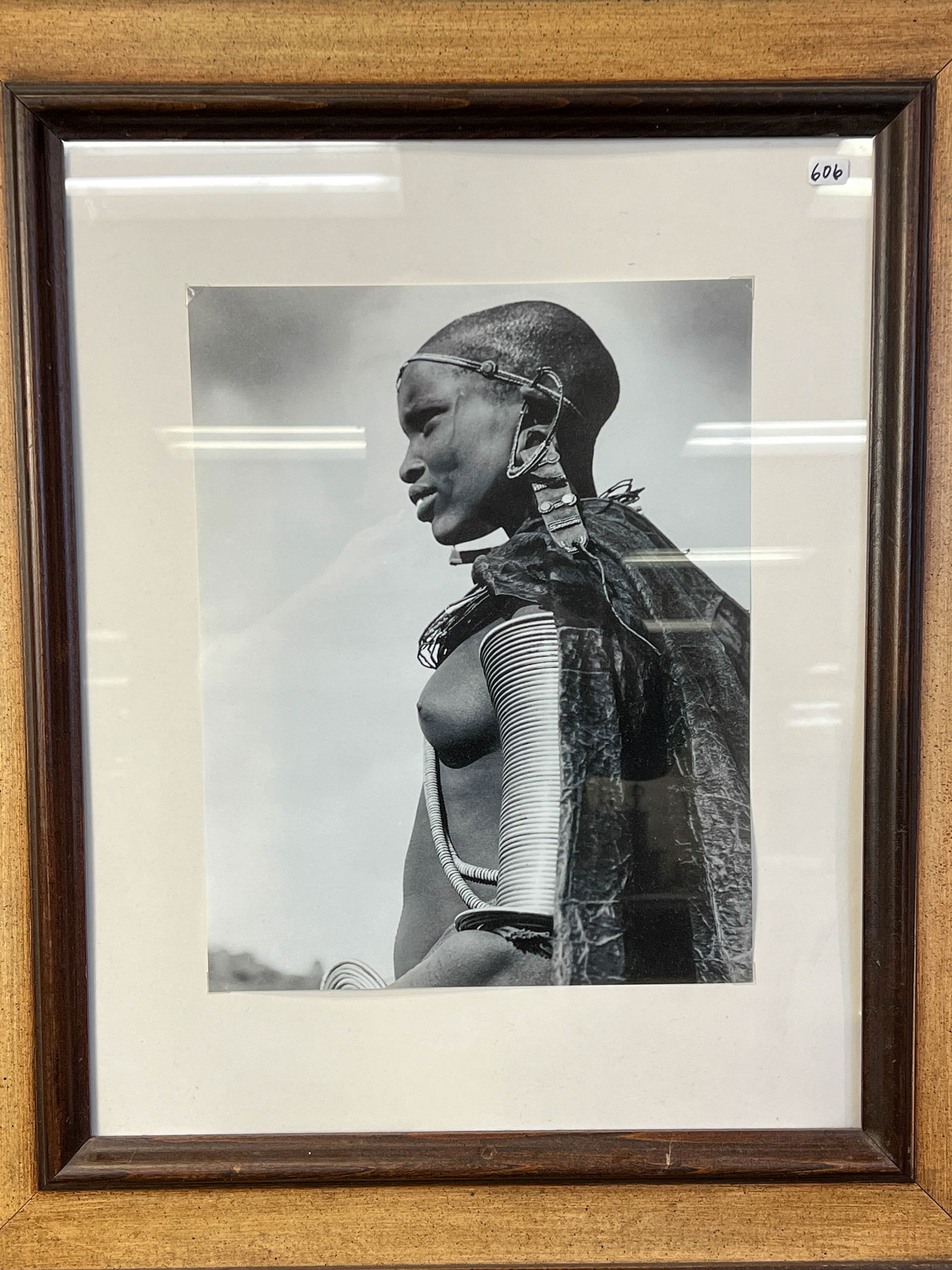 Original African Photograph of Masaai Woman (1 of 7)