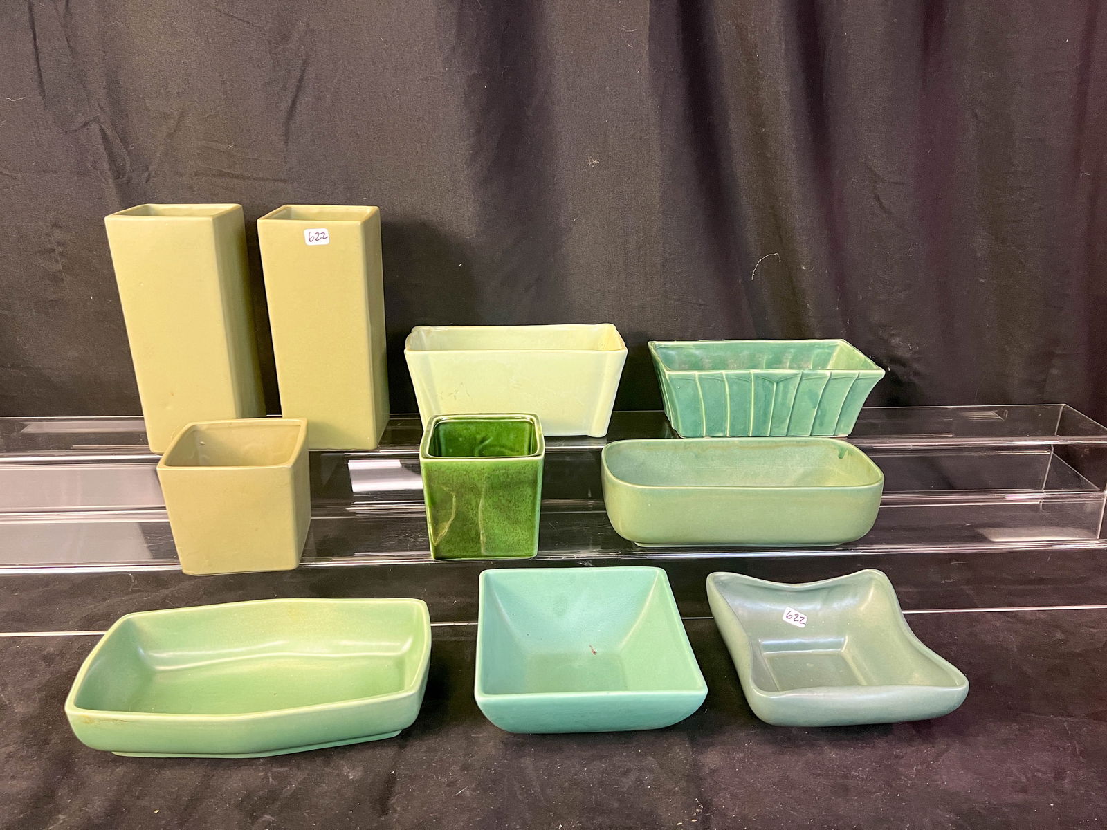 Group of Vintage MCM Pottery, Red Wing, McCoy, Floraline, More! (1 of 7)