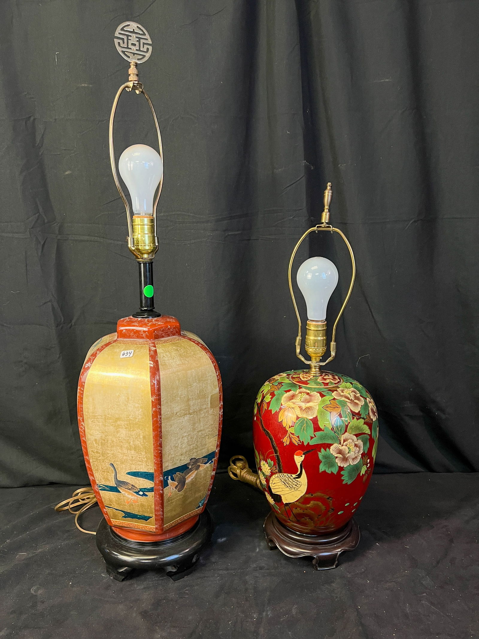 Two Oriental Style Lamps (1 of 6)