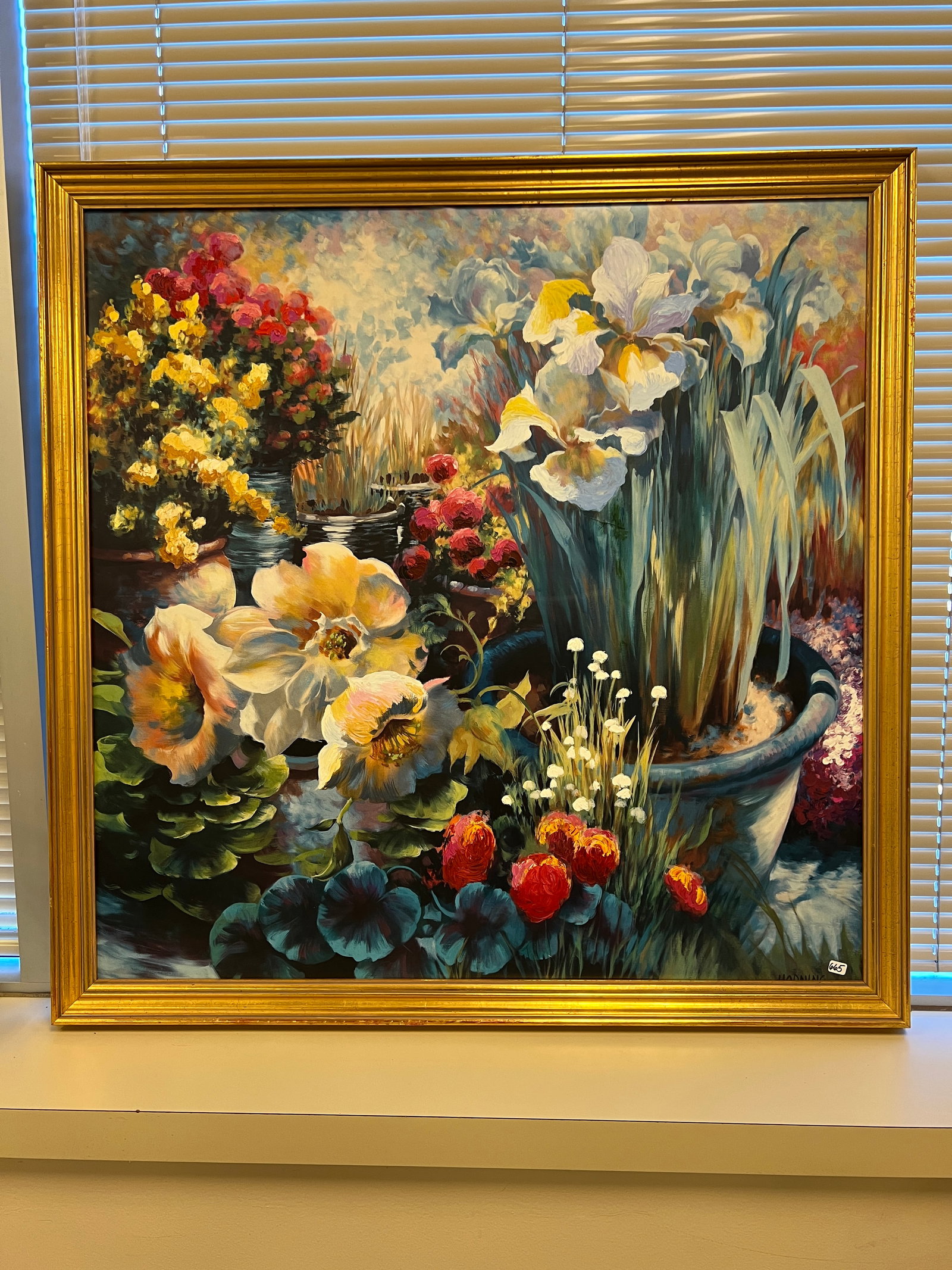 Elizabeth Horning Offset Lithograph of Flowers (1 of 6)