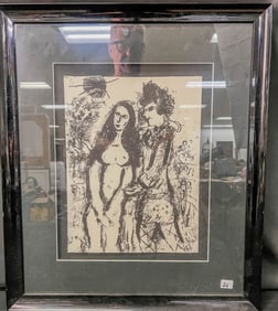 Marc Chagall Original Lithograph C. 1963