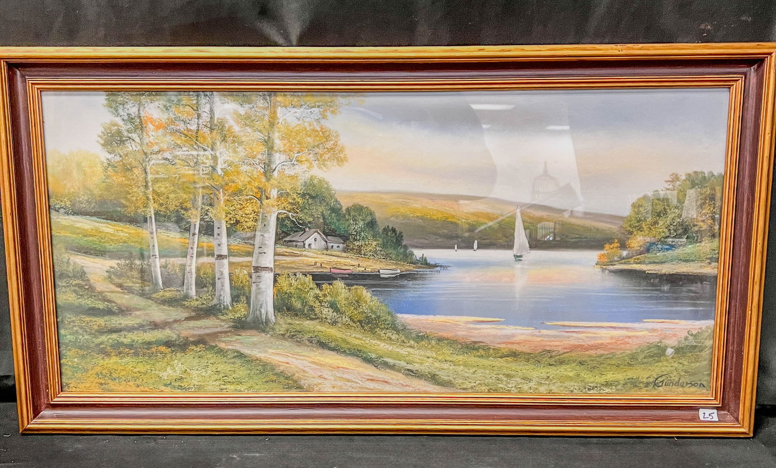 Andrew Gunderson Pastel c.1915 (1 of 6)