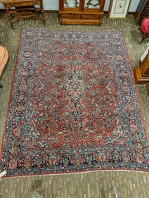 Sarouk Persian Hand Tied Room Sized Rug