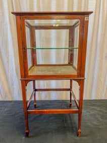 Mahogany Vitrine Display Cabinet
