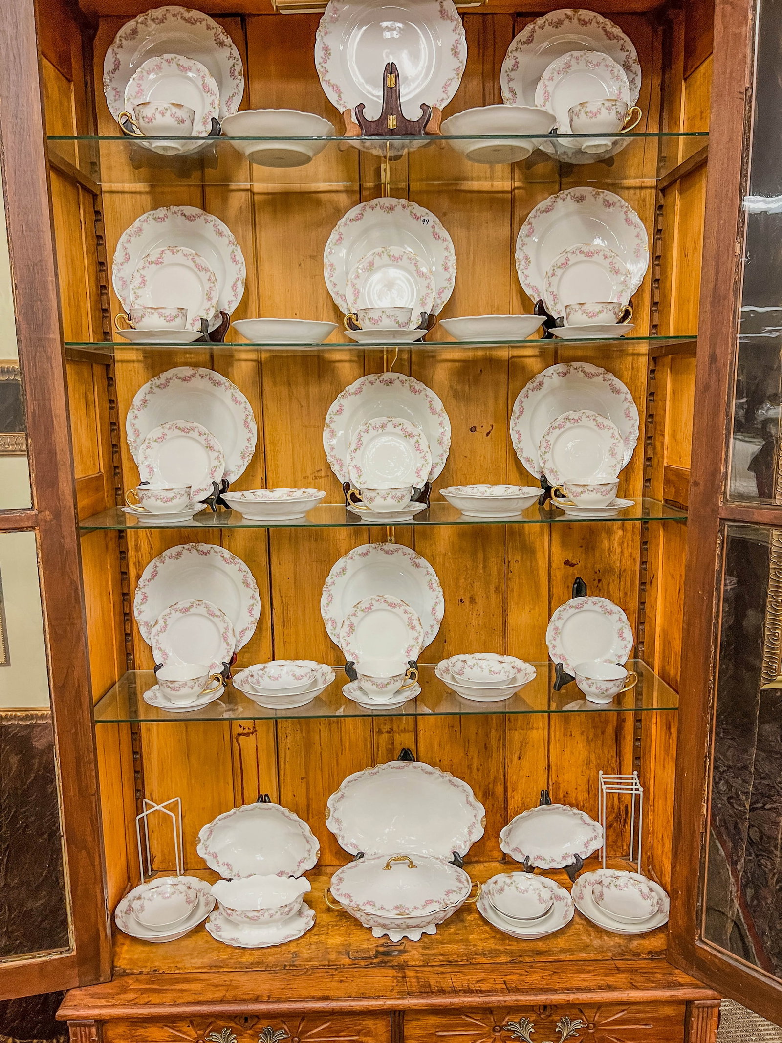 Antique Floral "Versailles" Austrian China Service (1 of 8)