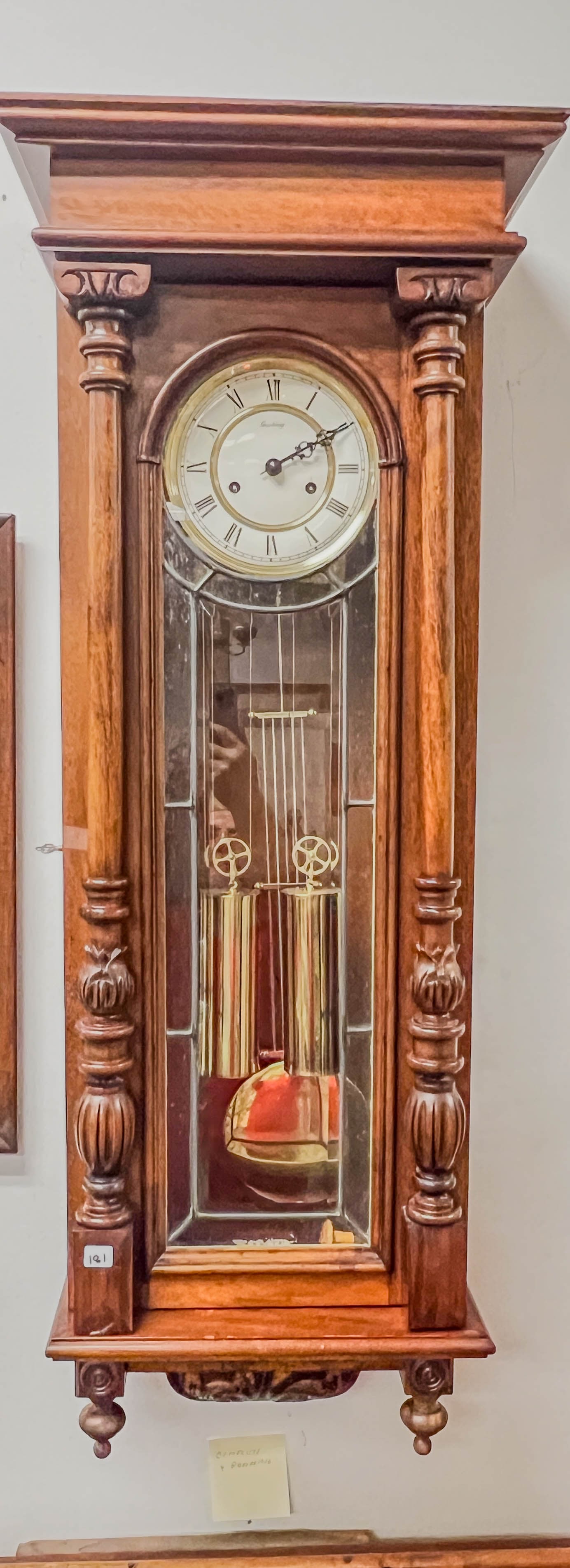 Outstanding Graehling Double Weight Regulator Clock (1 of 10)