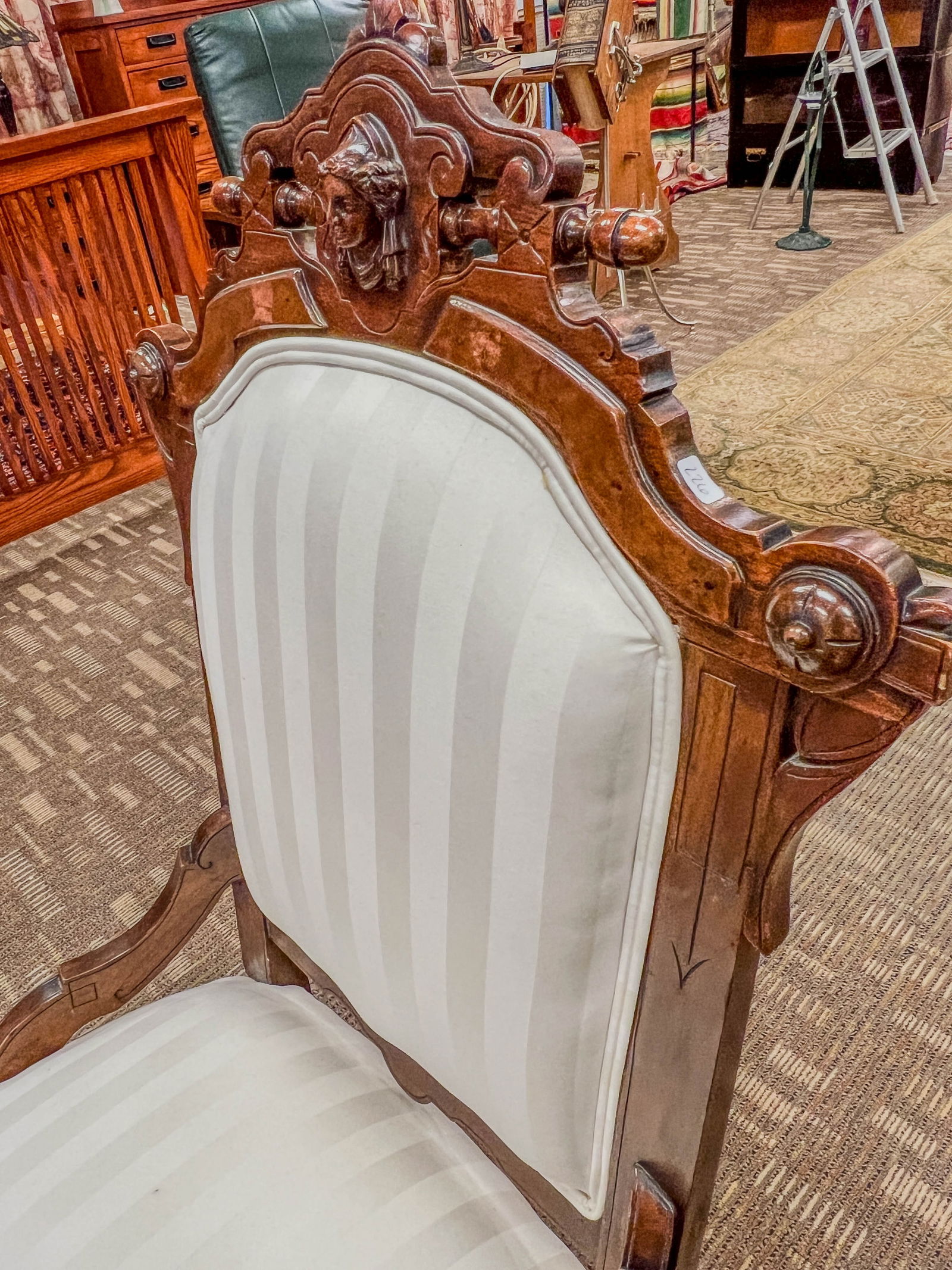 Victorian 1870s Renaissance Revival Chair (1 of 10)