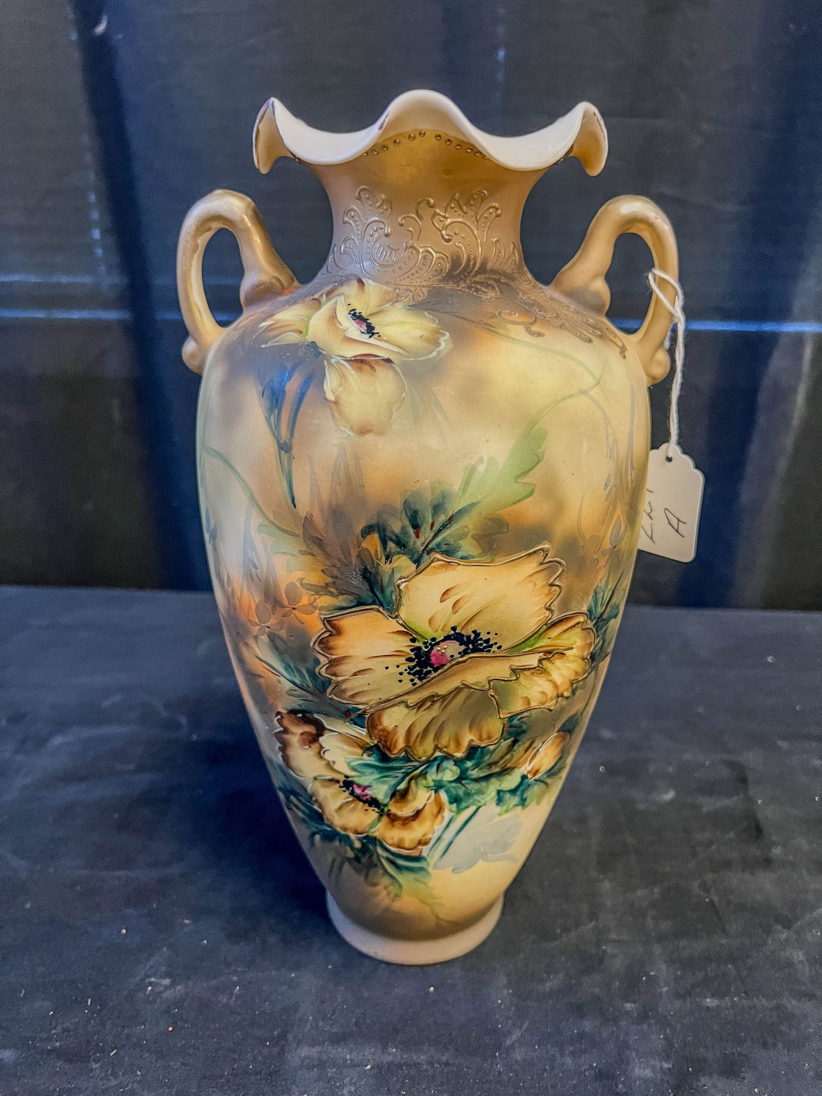 Nippon Hand Painted Floral Vase (1 of 12)