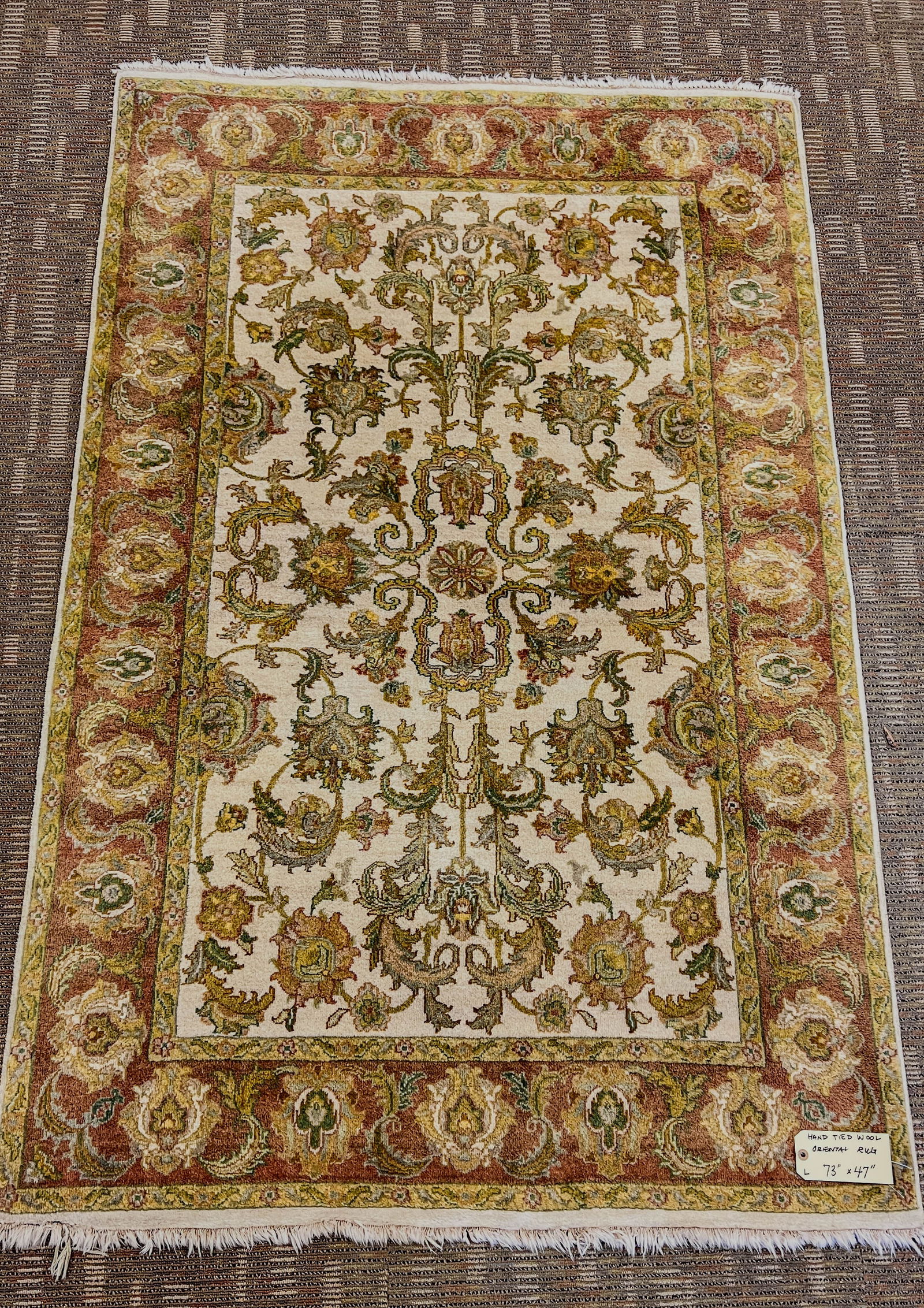 Hand Tied Wool High Quality Oriental Rug (1 of 6)