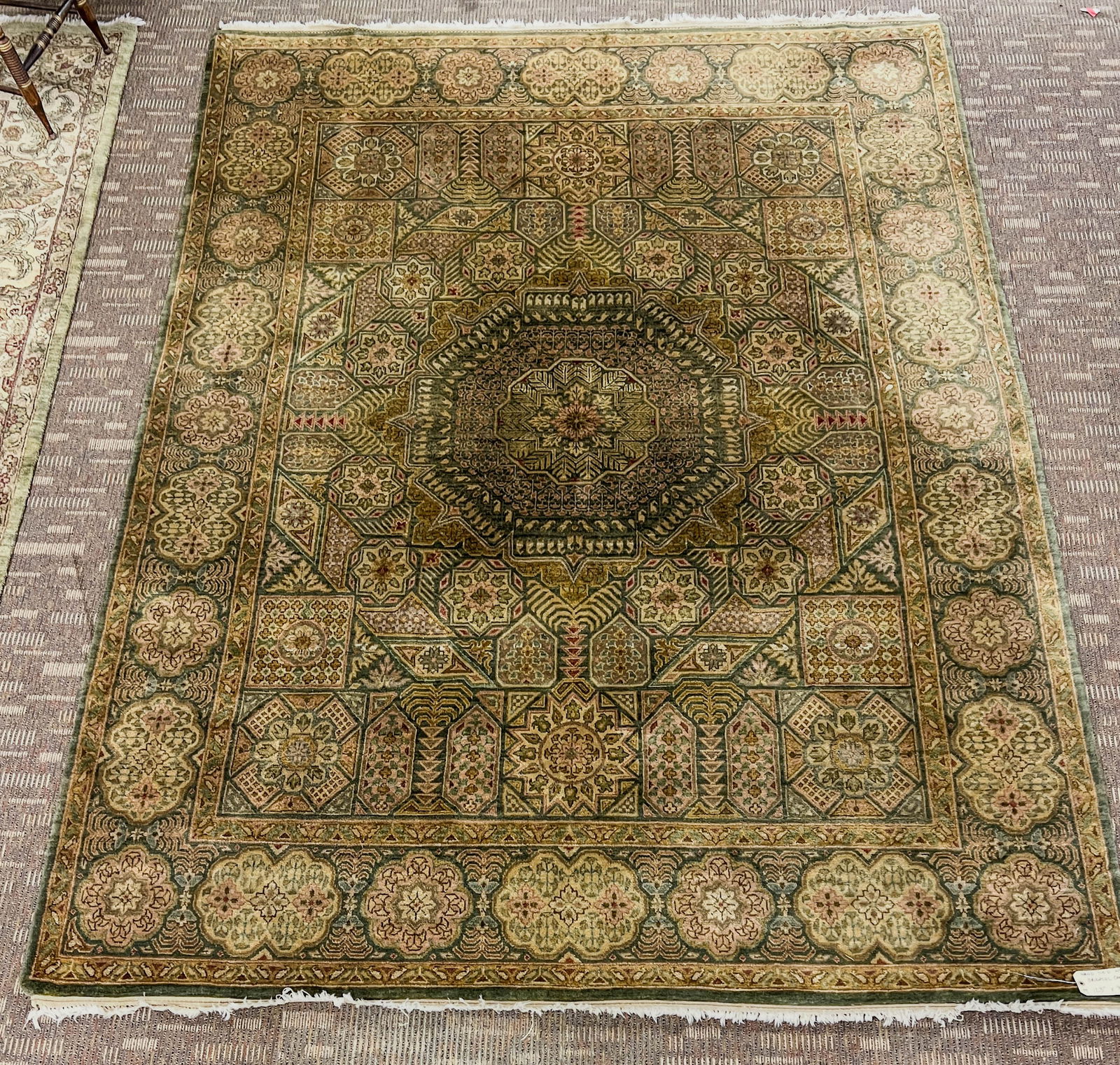 Wool Hand Tied Oriental Carpet (1 of 6)