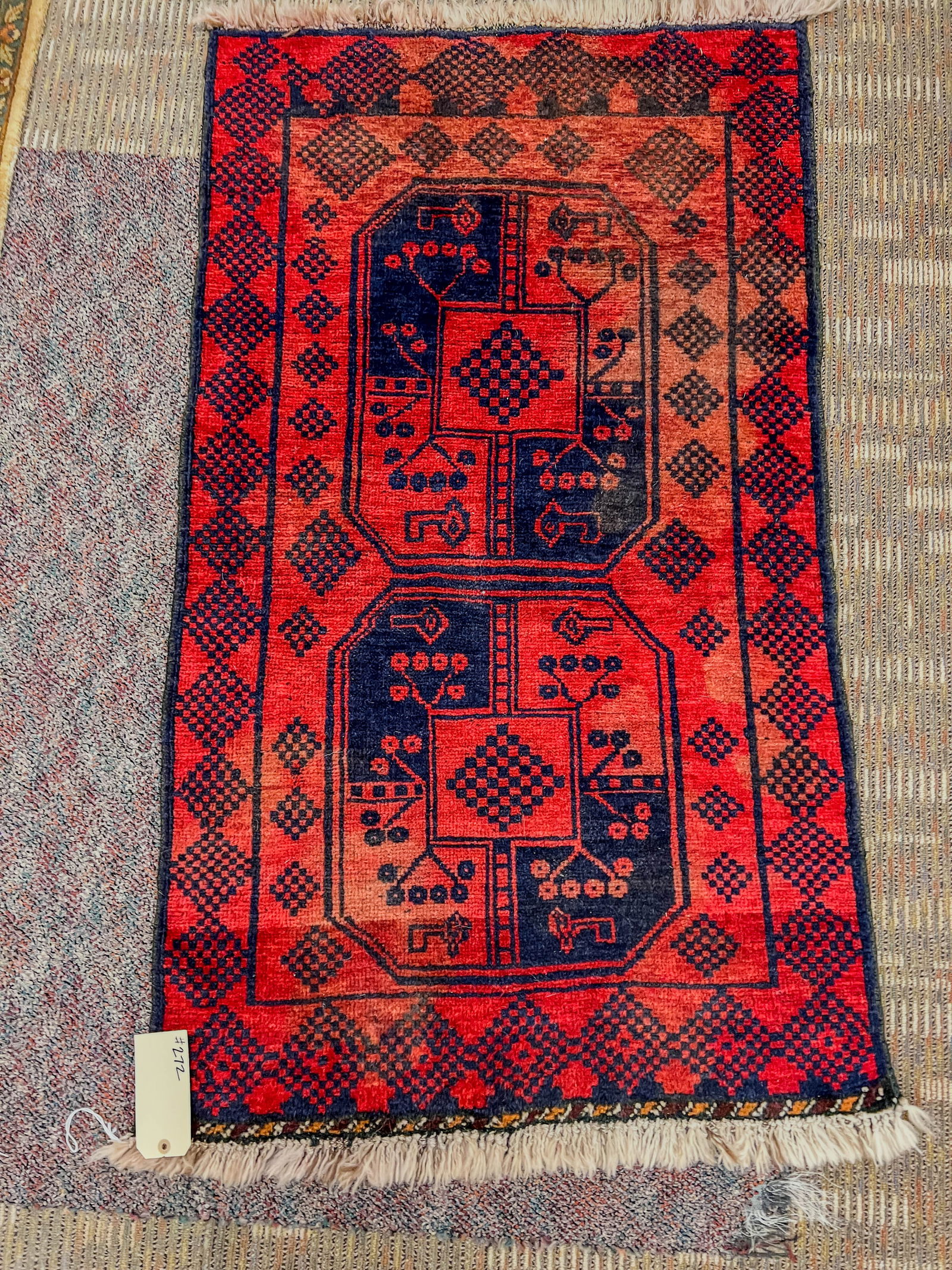 Antique Baluch Hand Woven Wool Rug (1 of 5)