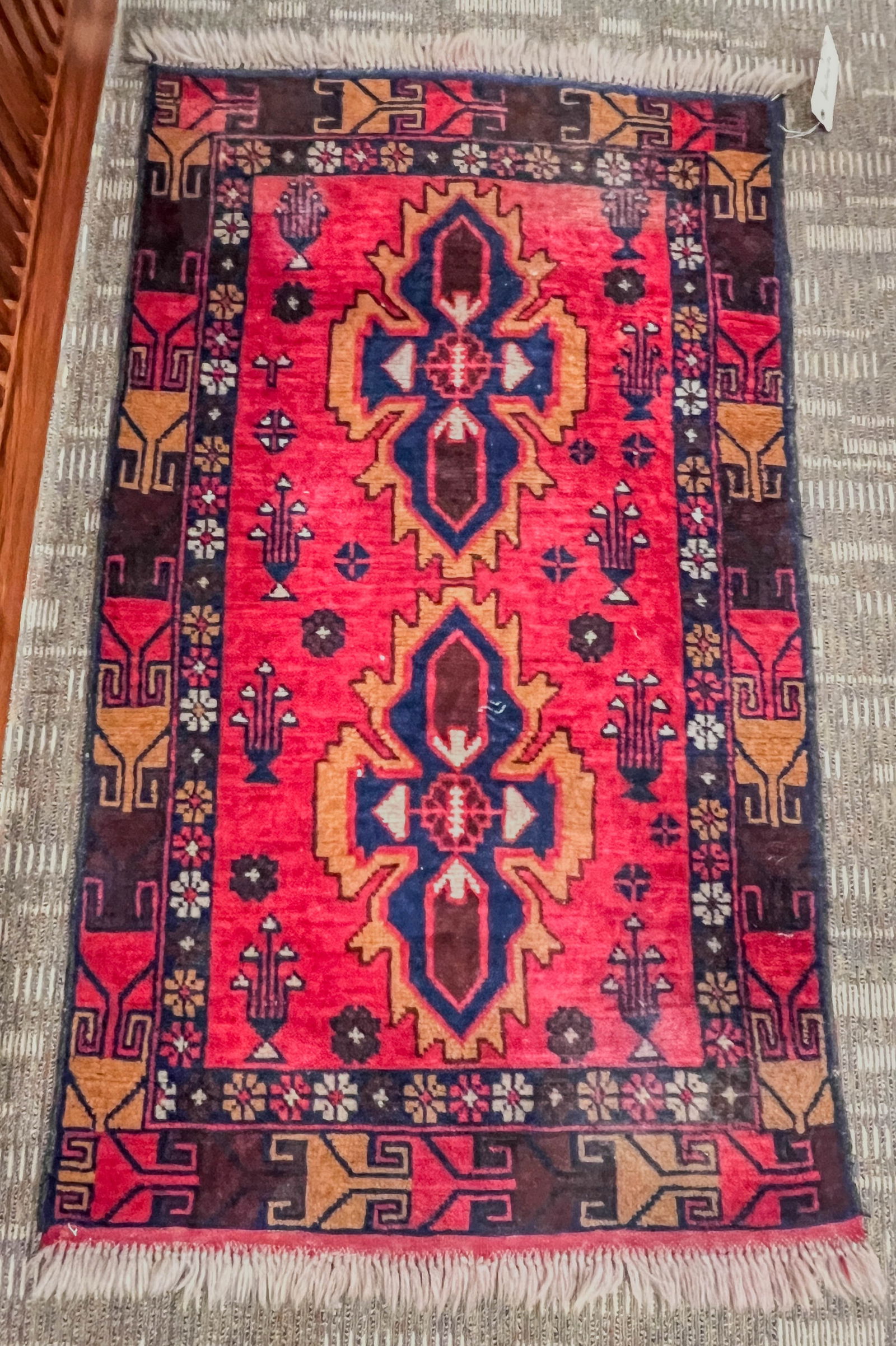 Baluch Hand Woven Wool Rug c.1900-1920 (1 of 5)