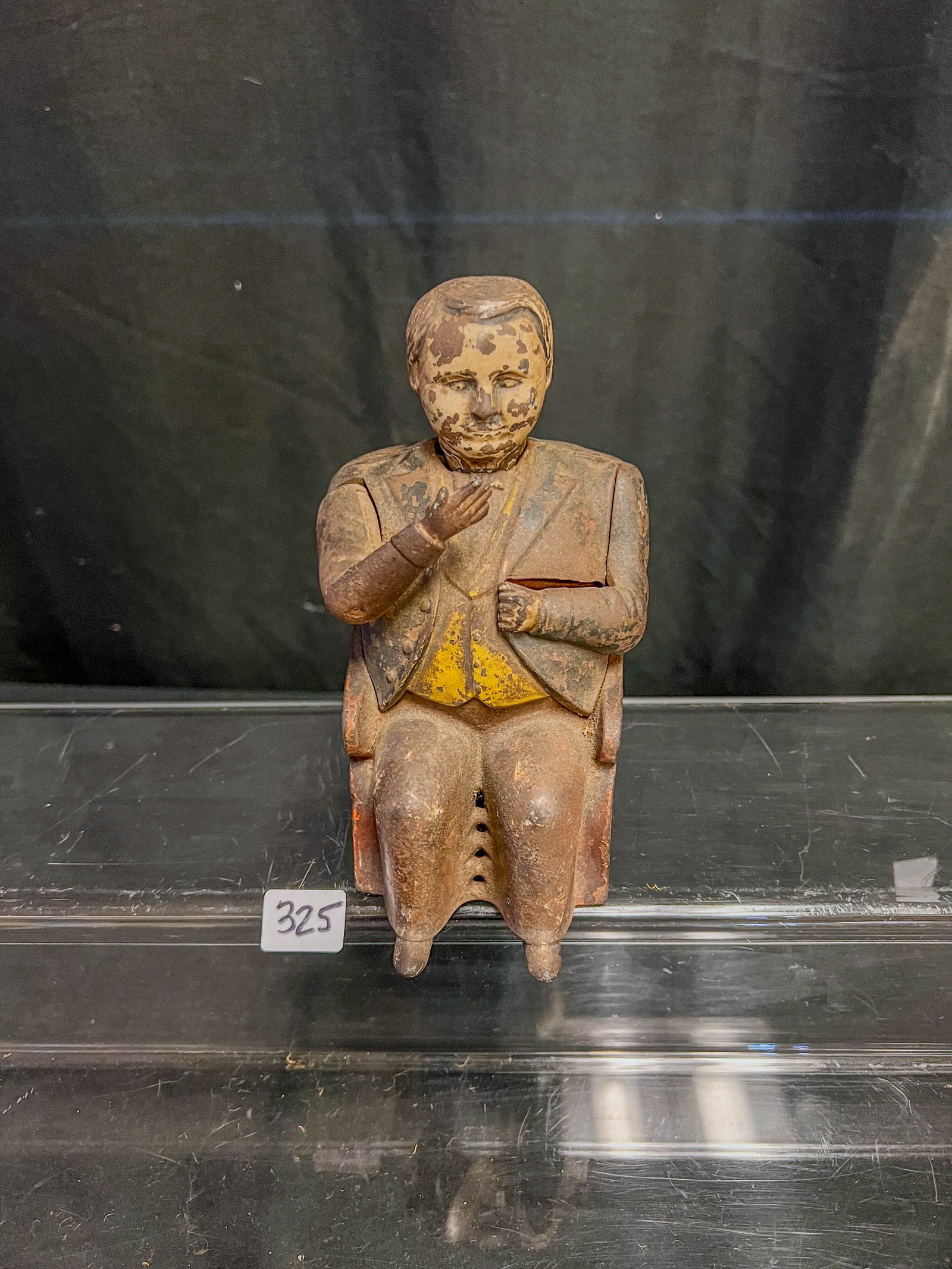 Tammany Hall Cast Iron Mechanical Bank C. 1875 (1 of 10)