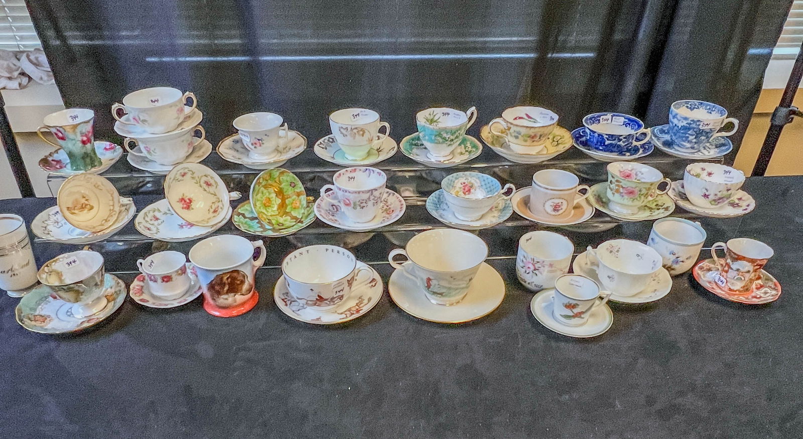 Group of 28 Assorted Teacups, Limoges, Lenox, Copeland, More! (1 of 16)