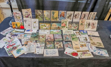 Group of Victorian Easter and Greeting Postcards