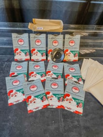 North Pole Miniature Record Postcards