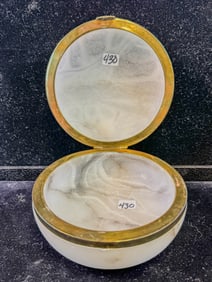 Marble Dresser Jar