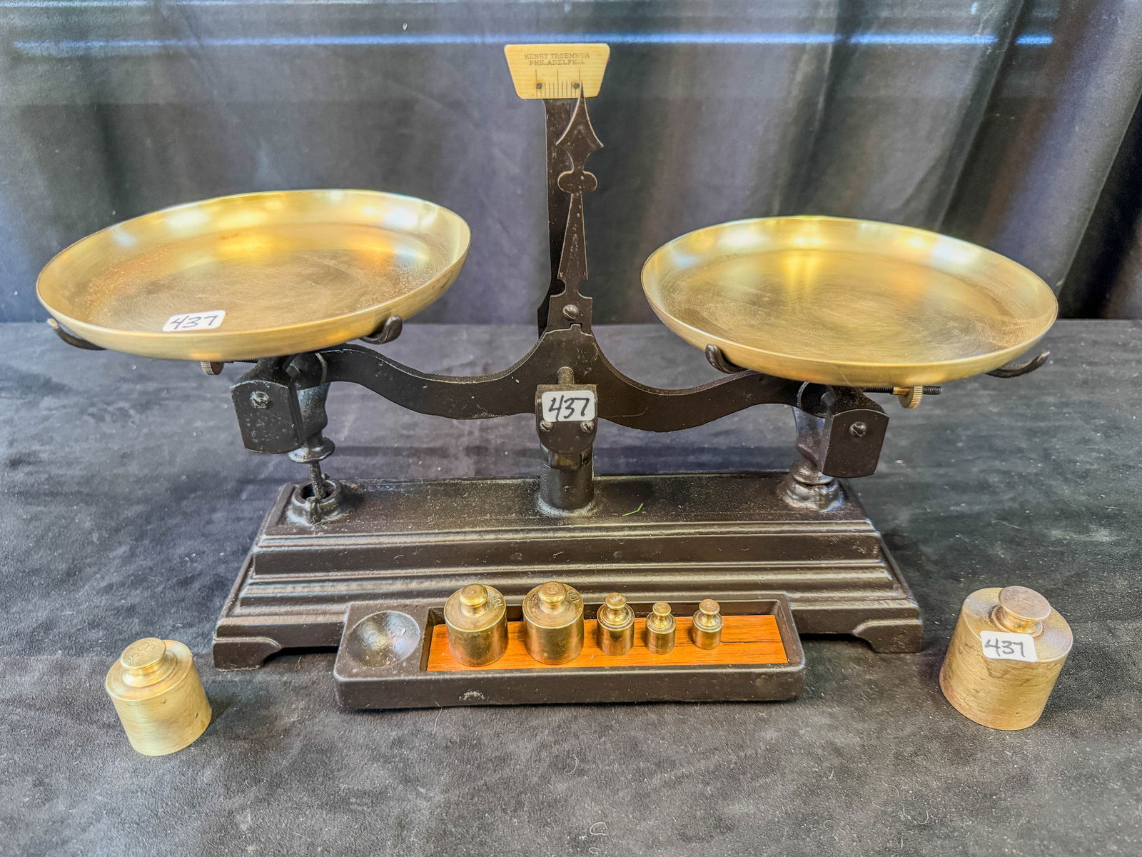 Antique Brass and Iron Scale (1 of 4)