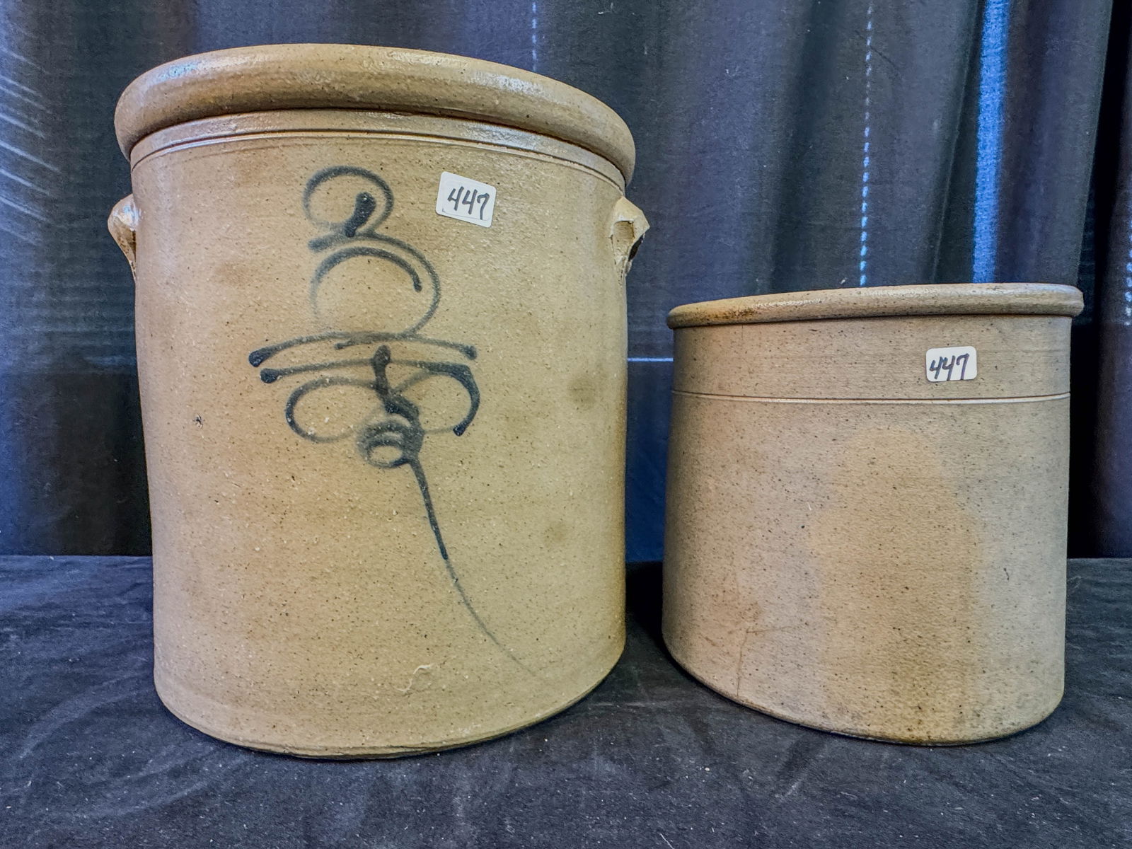 Early Salt Glaze Crock and More (1 of 5)