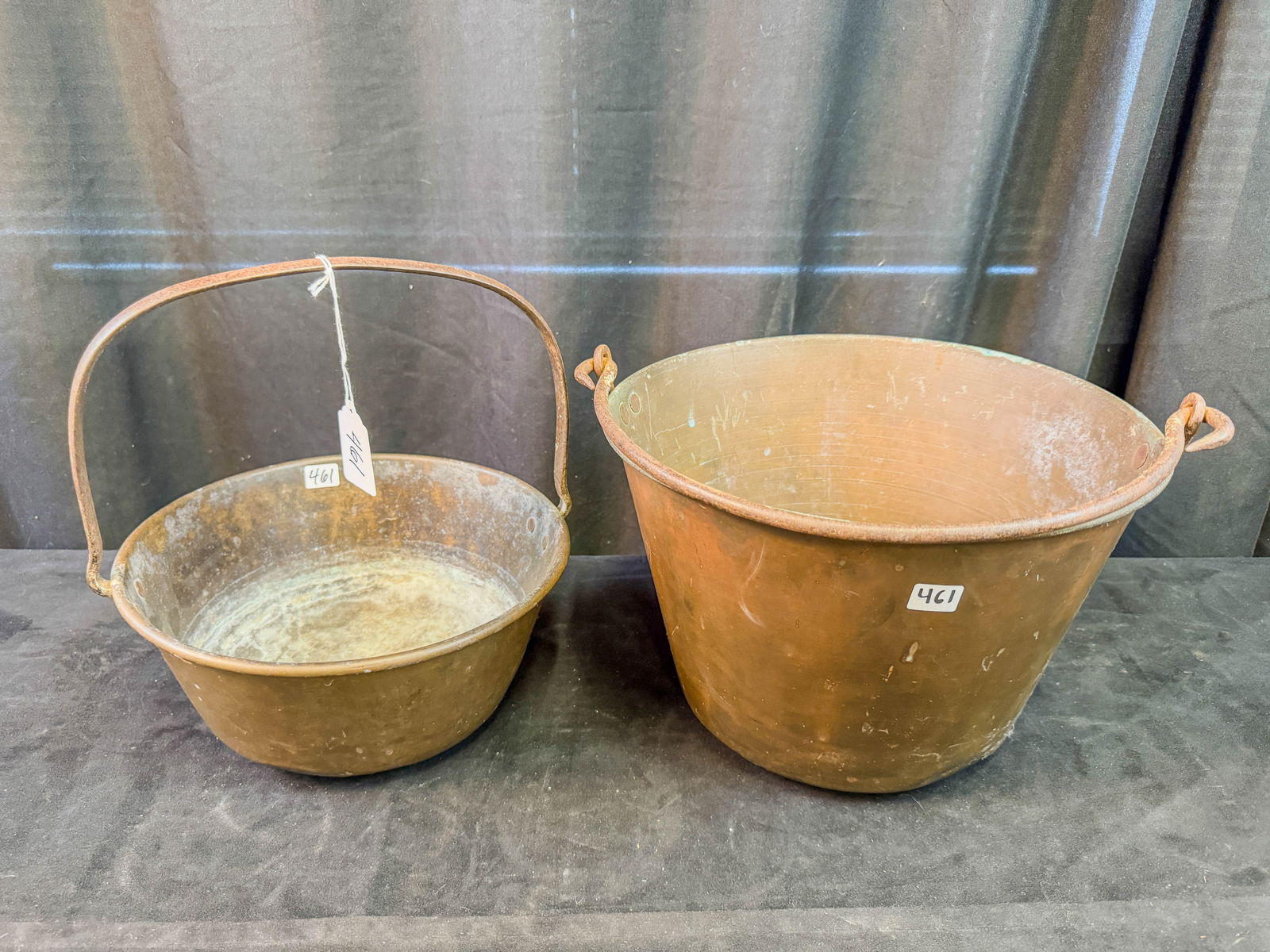 Early Brass Primitive Buckets (1 of 3)