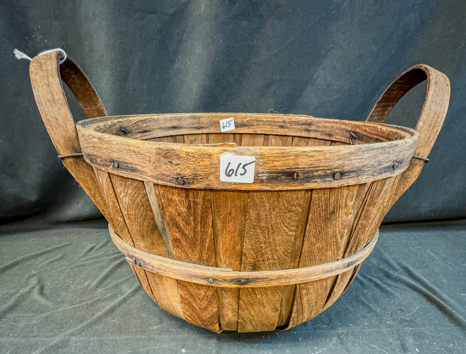Small Bale Handle Basket: Small bale handle basket, 11" t, 14" wide