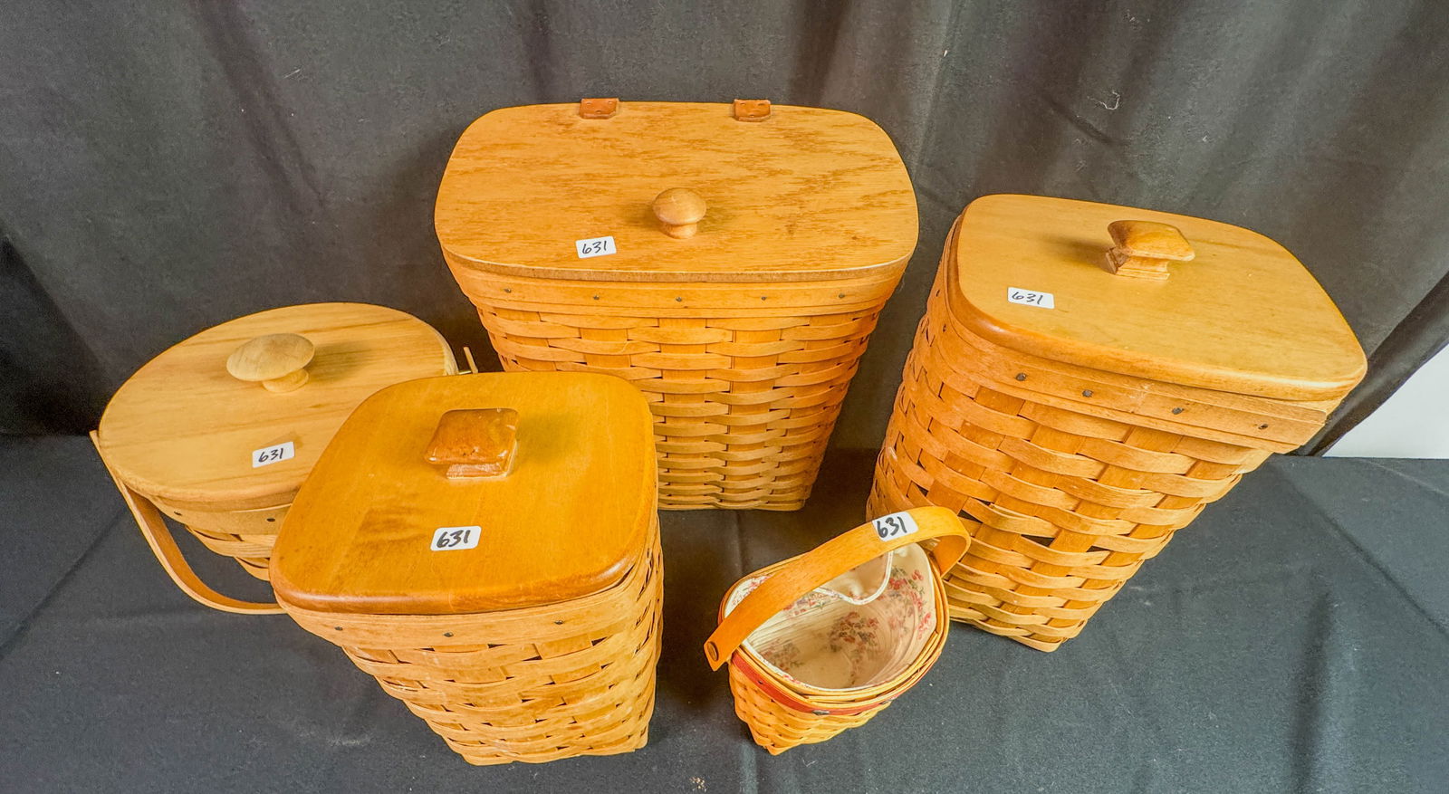 5 Longaberger Baskets (1 of 5)