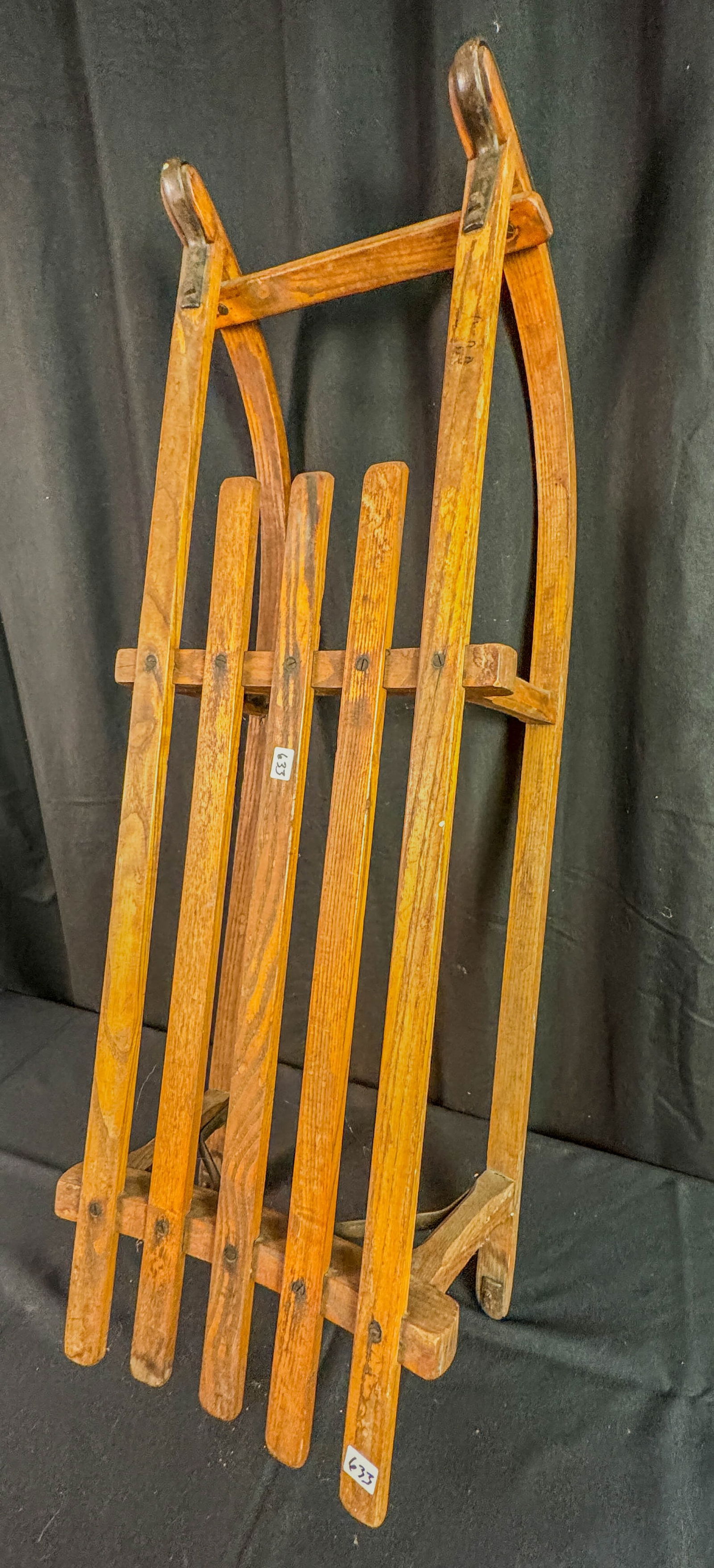 Childs Wood Runner Sled (1 of 4)