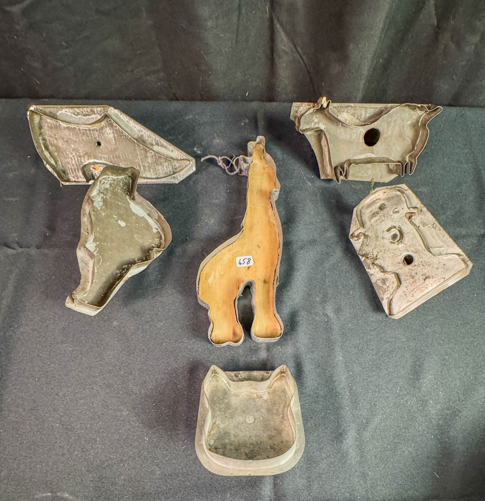 Early Large Rare Cookie Cutters (1 of 2)