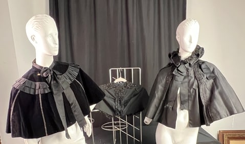3 Victorian Beaded Capes