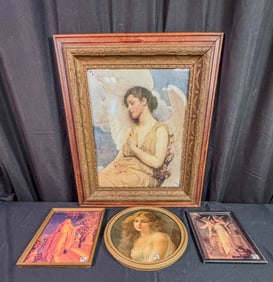 Framed pictures of young beauty's