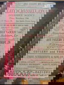 Wisconsin Wright's Milwaukee city directory from 1923
