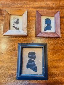 Group of Silhouette Portraits