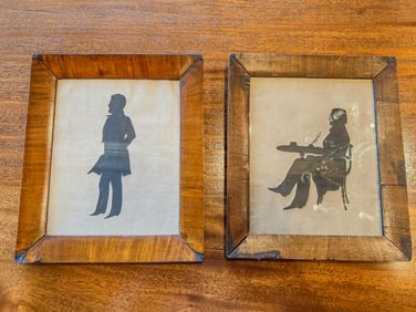Group 2 Male Silhouette Portraits